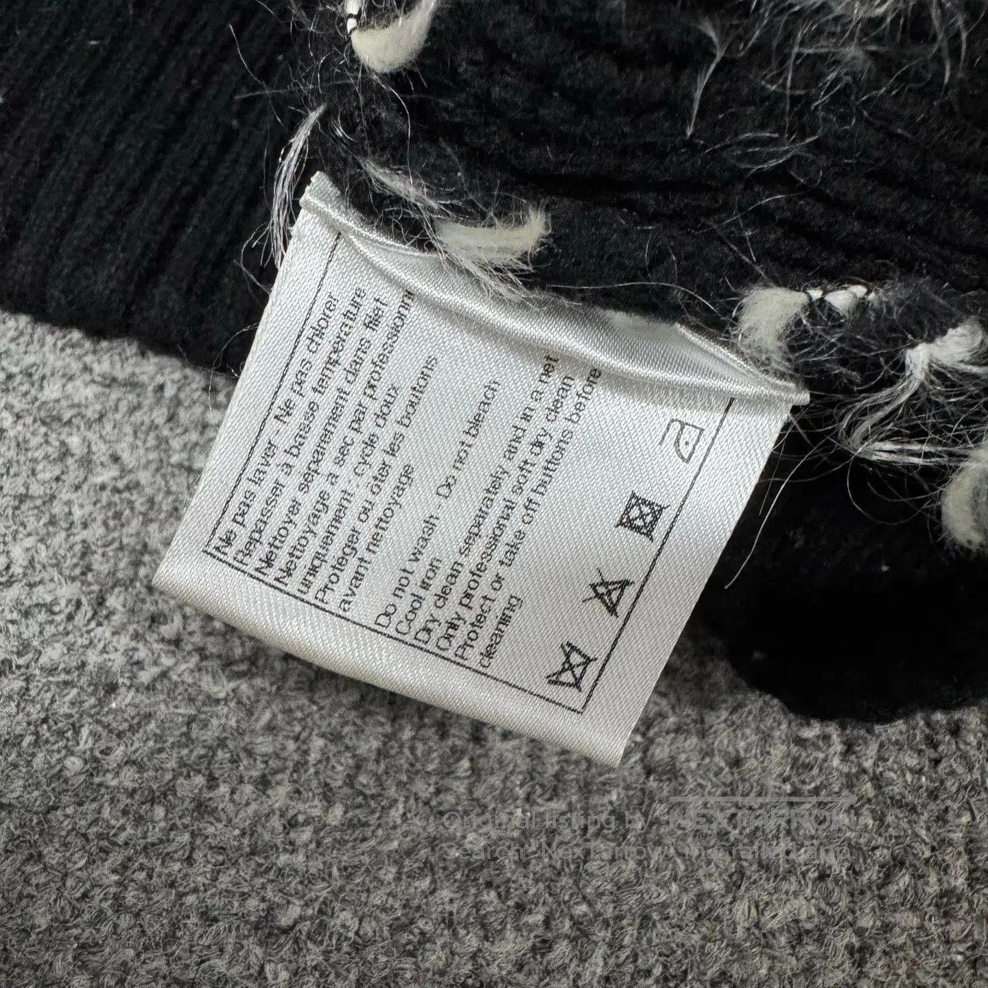 Chanel Chanel Handicraft Workshop, Heavy Industry, Weaving, Plush Size M / US 6-8 / IT 42-44 - 6 Thumbnail