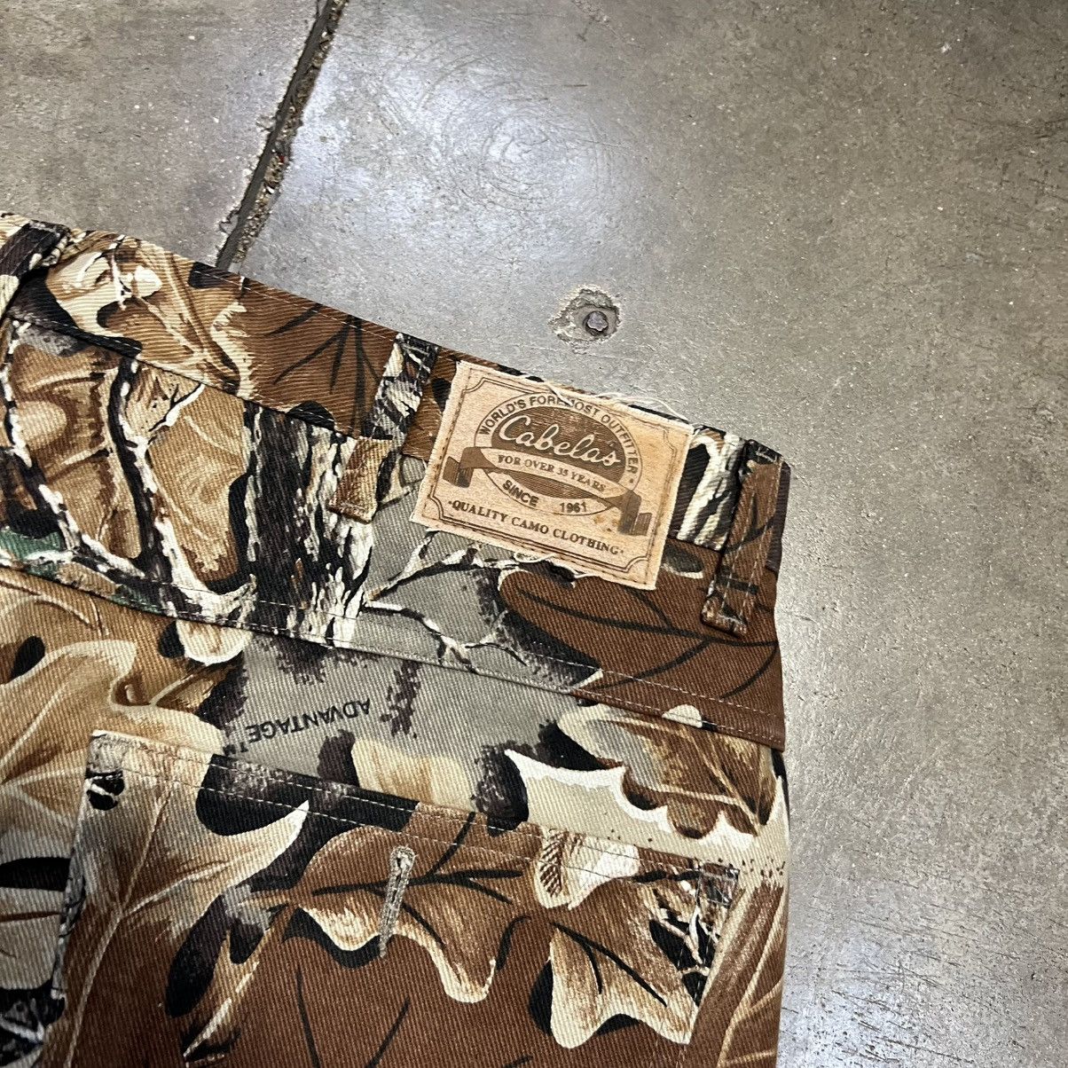 Cabelas × Vintage Vintage Cabelas Camo Carpenter Pants Utility Hunting Quilted Size US 36 / EU 52 - 7 Thumbnail