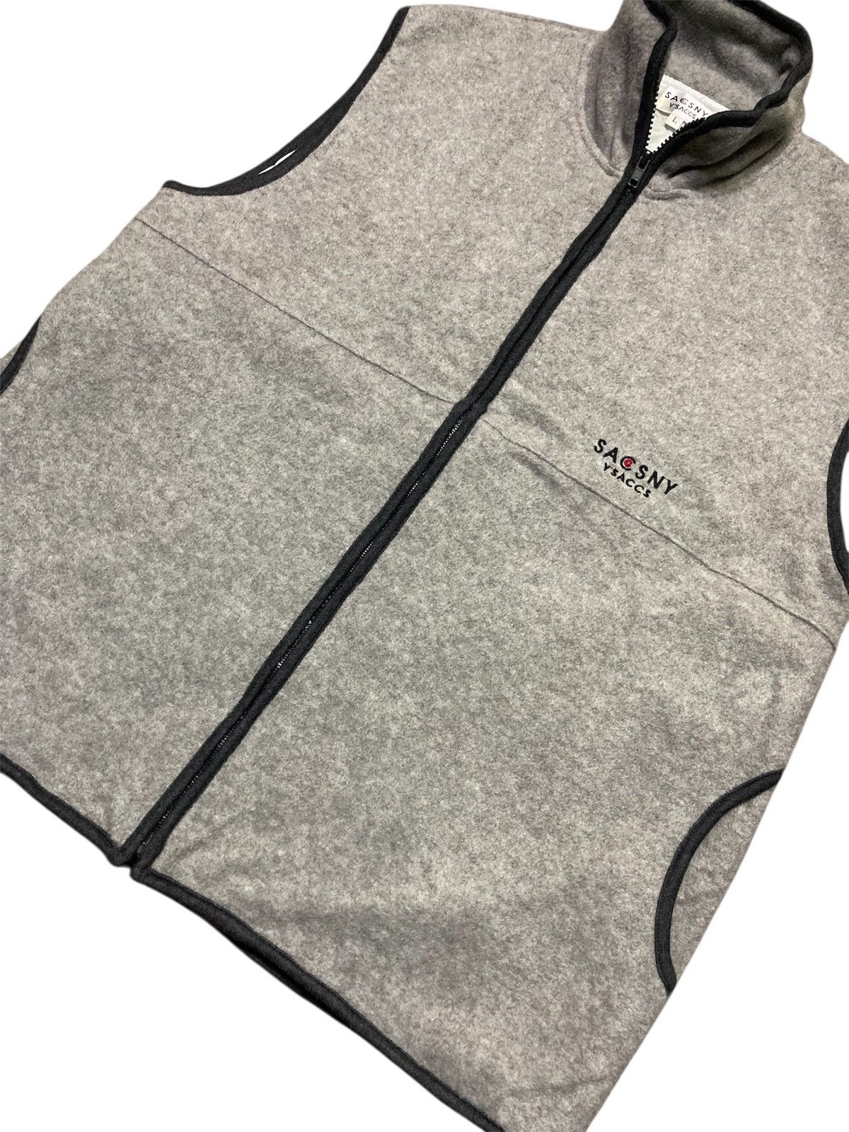 Yohji Yamamoto Yohji Yamamoto Sacsny Y’saccs Fleece Quilted Lining Vest Size US L / EU 52-54 / 3 - 4 Thumbnail