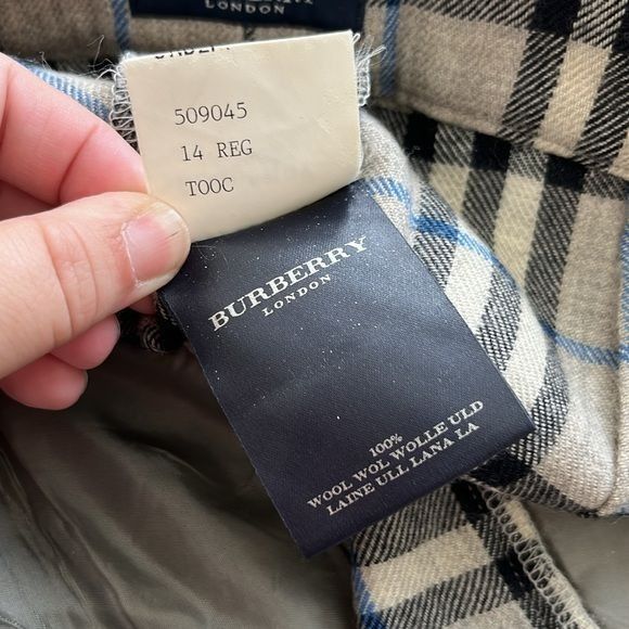 Burberry Burberry London Wayside Nova Check Pants Gray Size 32" / US 10 / IT 46 - 7 Thumbnail