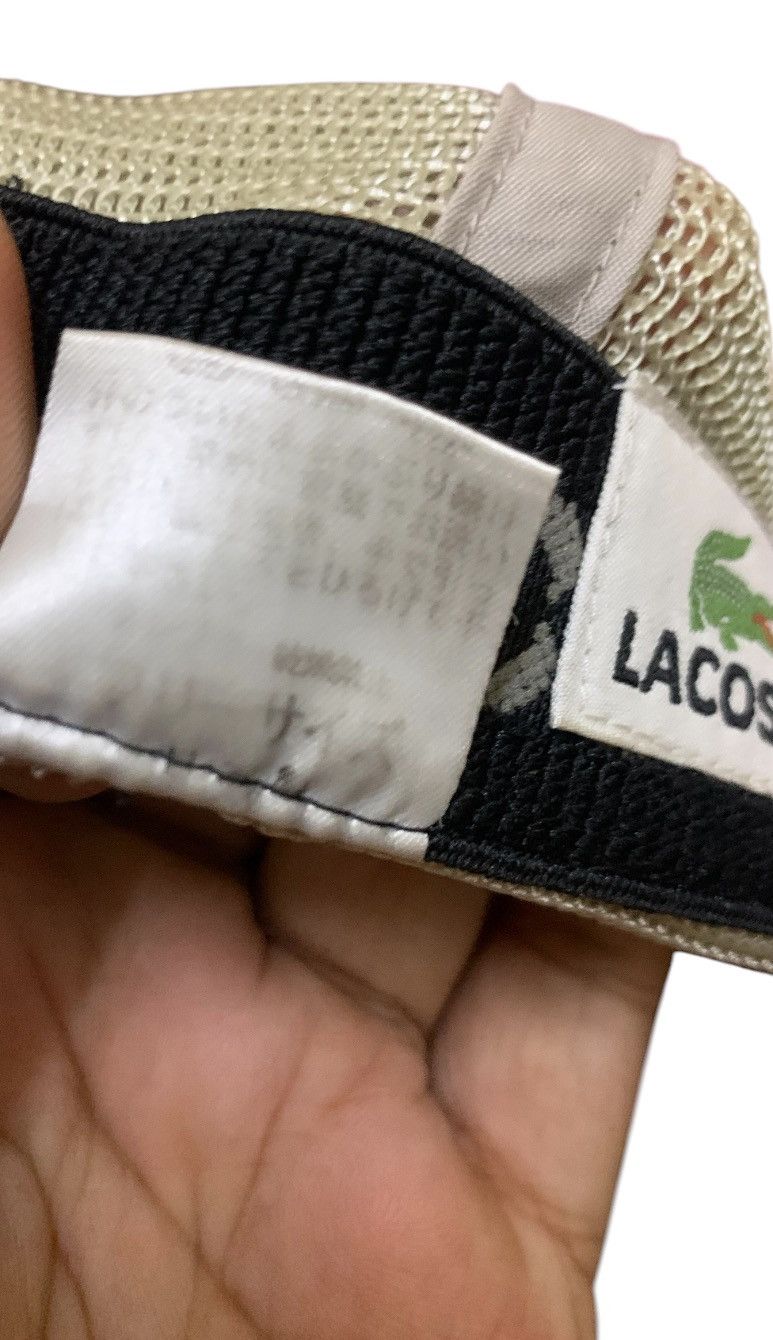 Lacoste Lacoste Trucker Cap Size ONE SIZE - 6 Thumbnail
