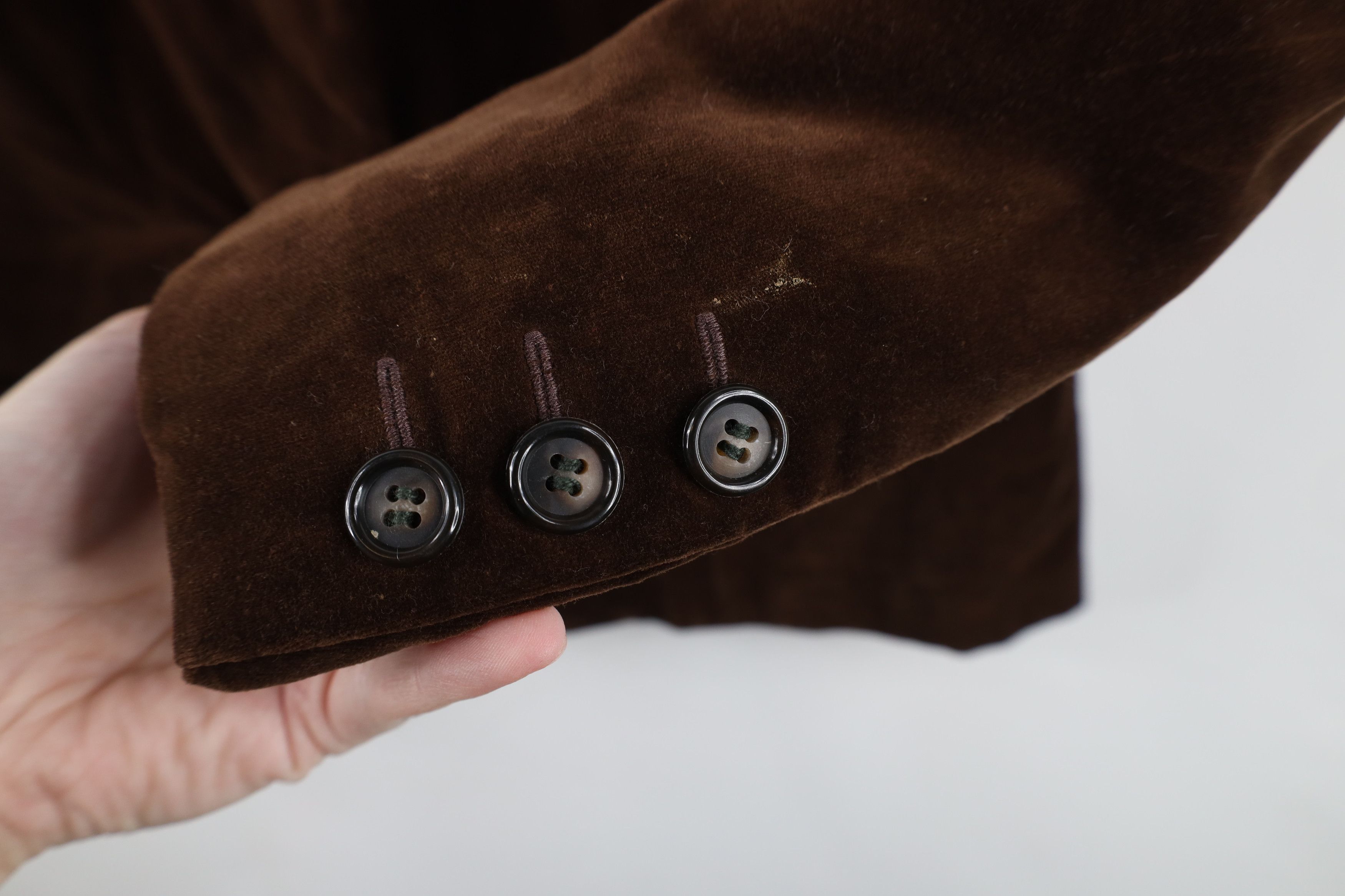 Vintage Vintage 60s 70s Rockabilly 2 Button Blazer Jacket Brown Size XL / US 12-14 / IT 48-50 - 6 Thumbnail