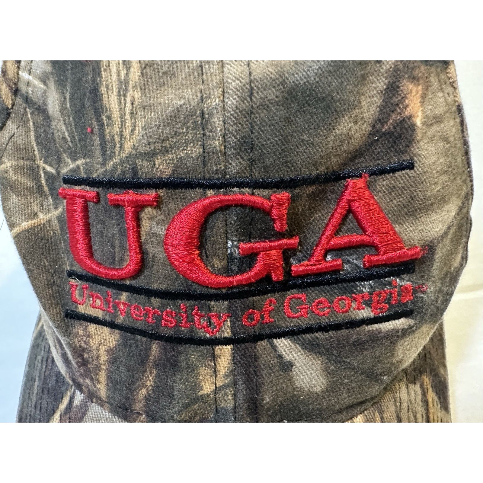 The Game The Game University Georgia Bulldogs Camo Hat/Cap SplitBar Size ONE SIZE - 2 Thumbnail