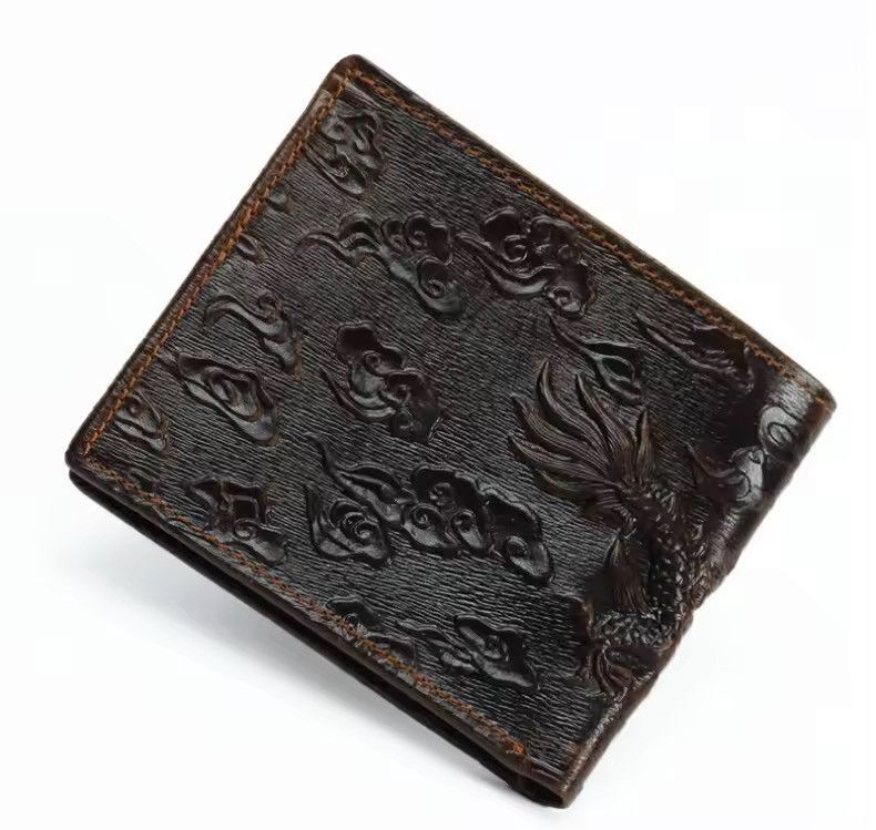 Japanese Brand × Vintage Dragon Vintage Retro PU Leather Wallet Size ONE SIZE - 2 Thumbnail