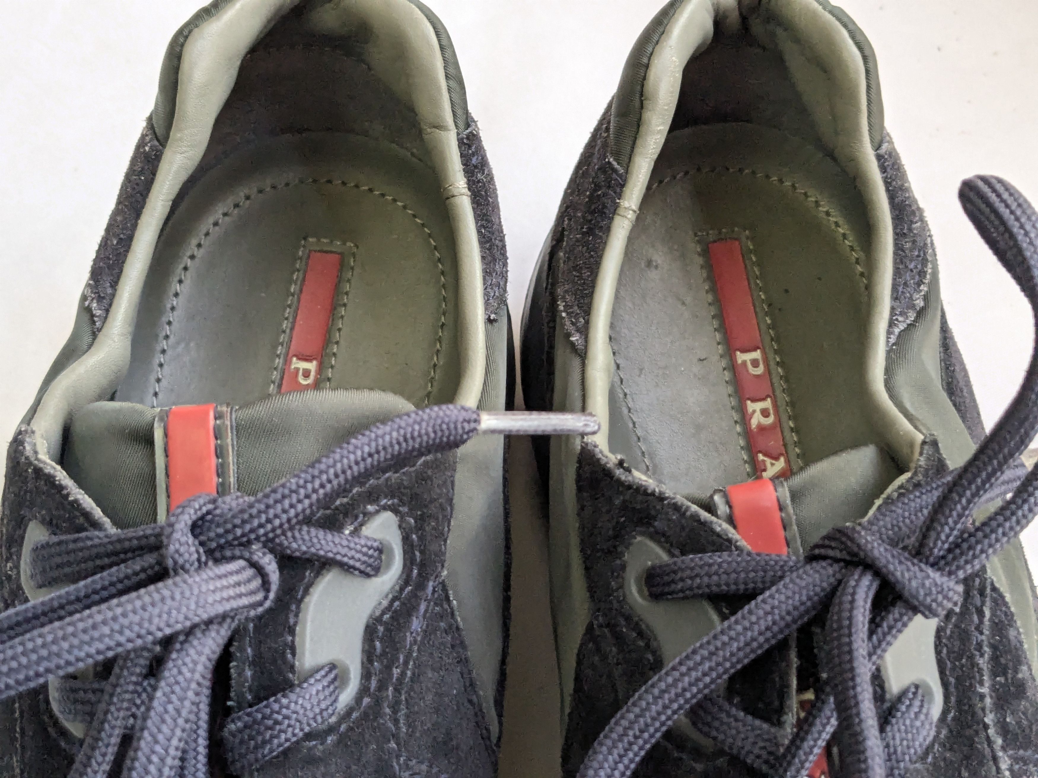 Prada Prada America's Cup Sneakers Navy Blue 9.5 Low suede Size US 9.5 / EU 42-43 - 7 Thumbnail