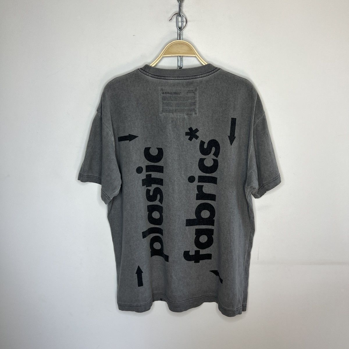 A-COLD-WALL* A Cold Wall plastic fabrics tee Size US XL / EU 56 / 4 - 6 Thumbnail