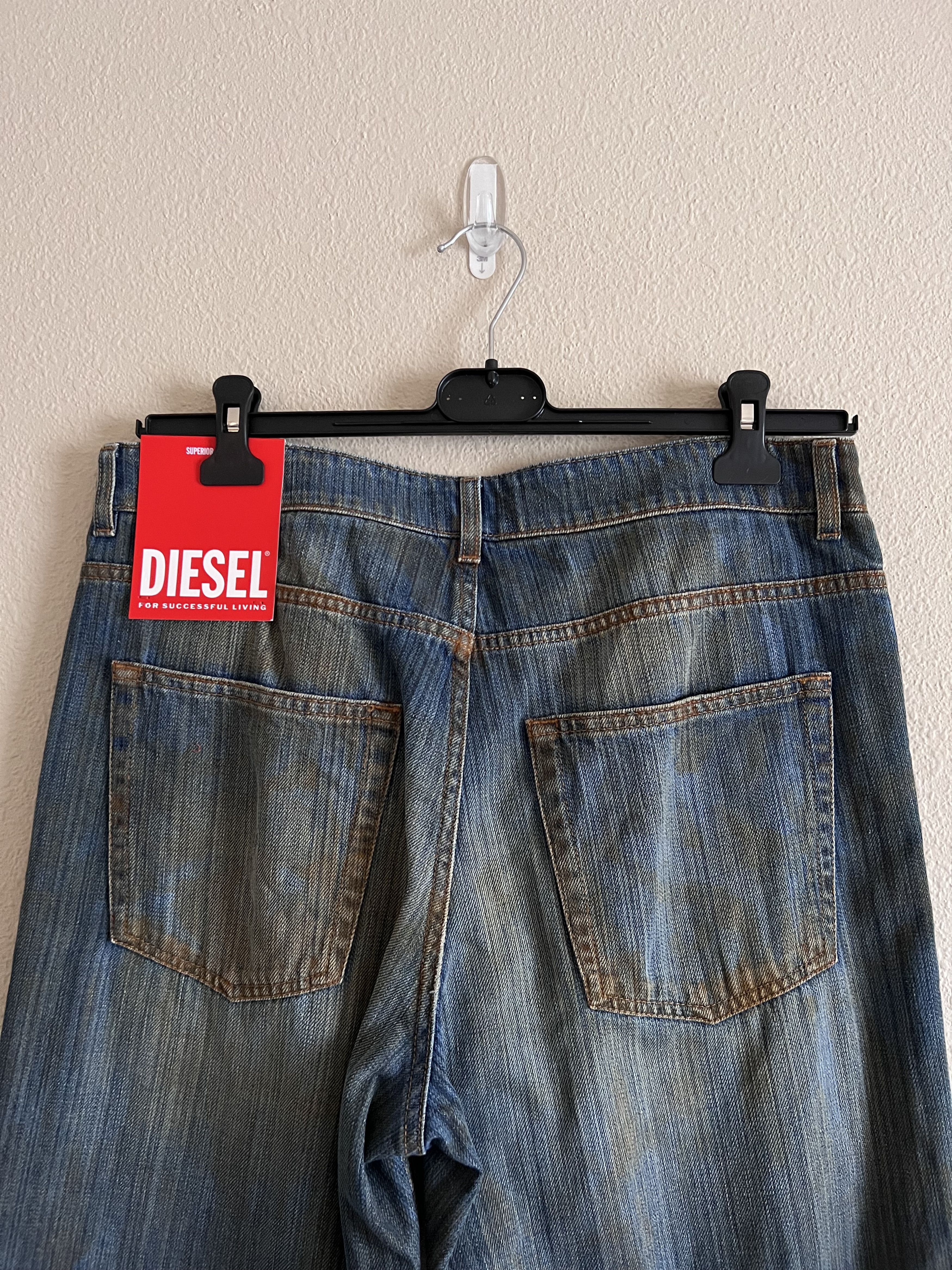 Diesel Diesel 2010 D-Macs FSD6 Denim Jeans Size US 32 / EU 48 - 5 Thumbnail