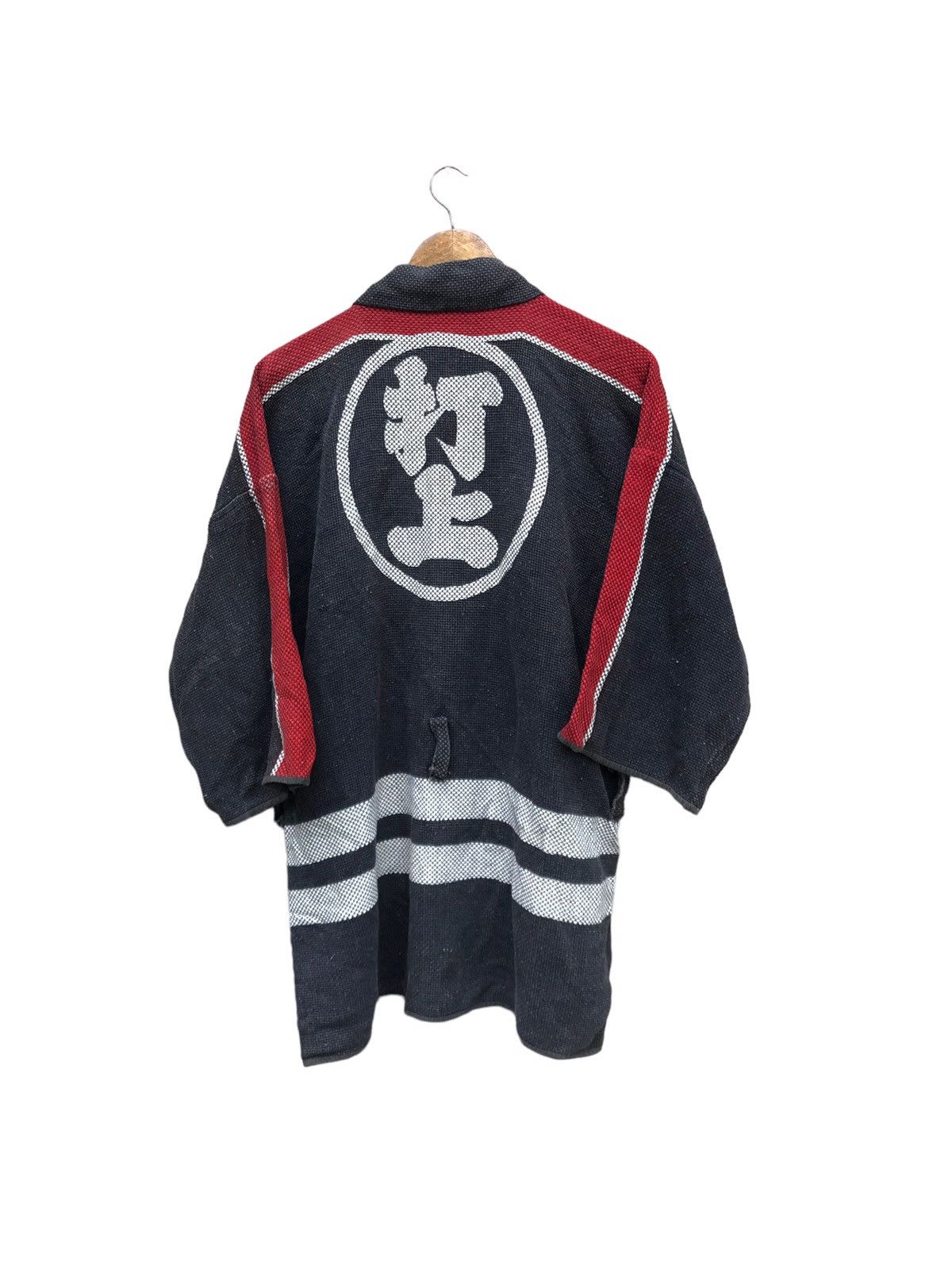 Japanese Brand RARE VINTAGE KIMONO FIREMAN BORO SASHIKO SAMURAI JACKET Size US M / EU 48-50 / 2 - 2 Thumbnail