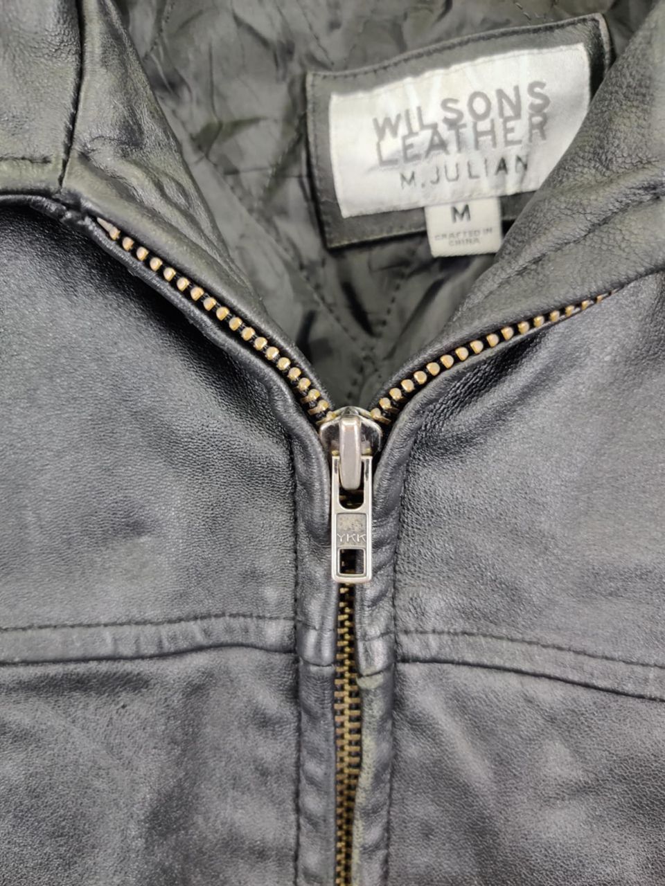 Wilsons Leather Vintage Wilsons Leather Motorcycle Jacket Size US M / EU 48-50 / 2 - 7 Thumbnail