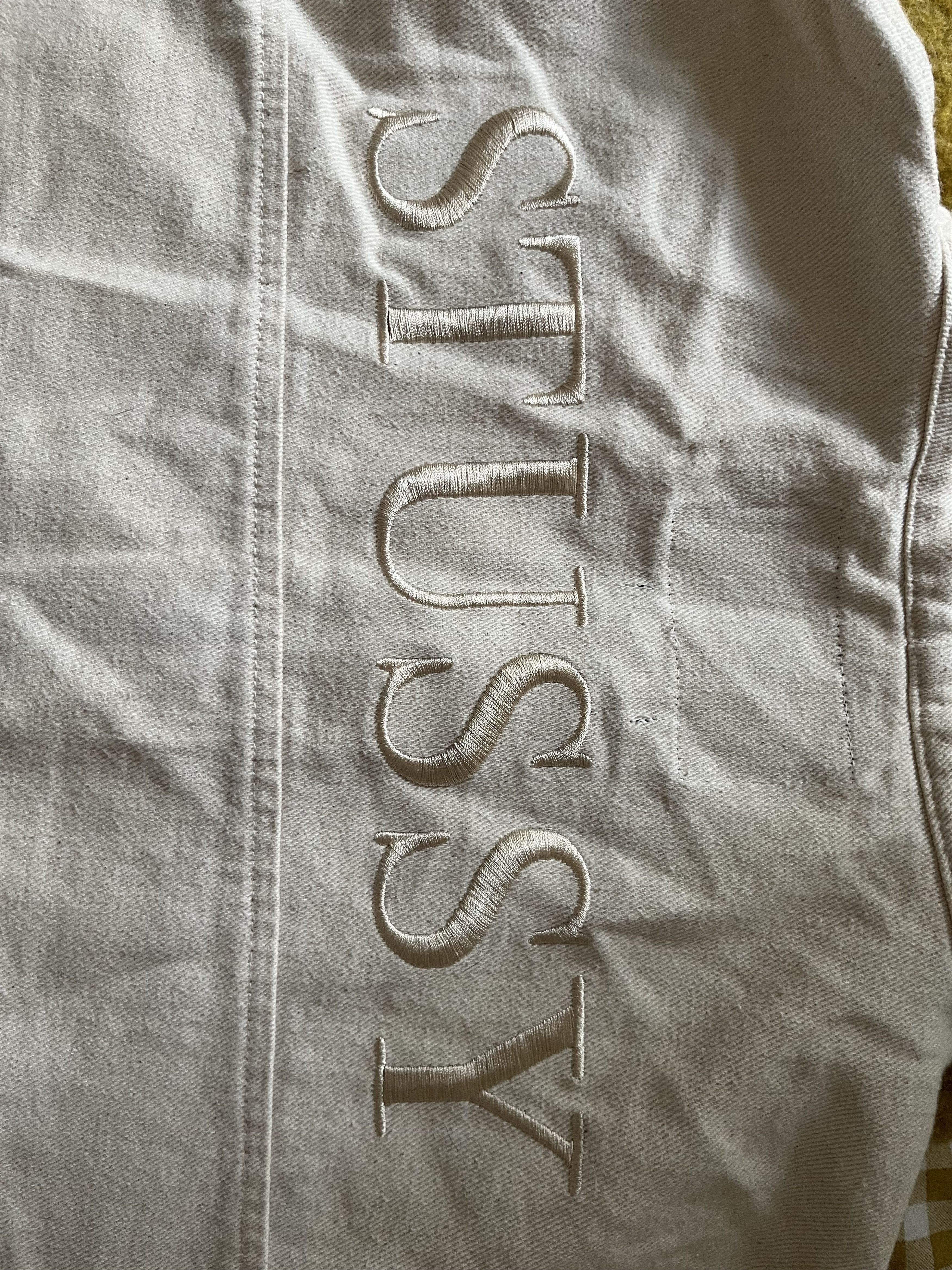 Stussy Stüssy Denim Popover Jacket (Natural) Size US M / EU 48-50 / 2 - 6 Thumbnail