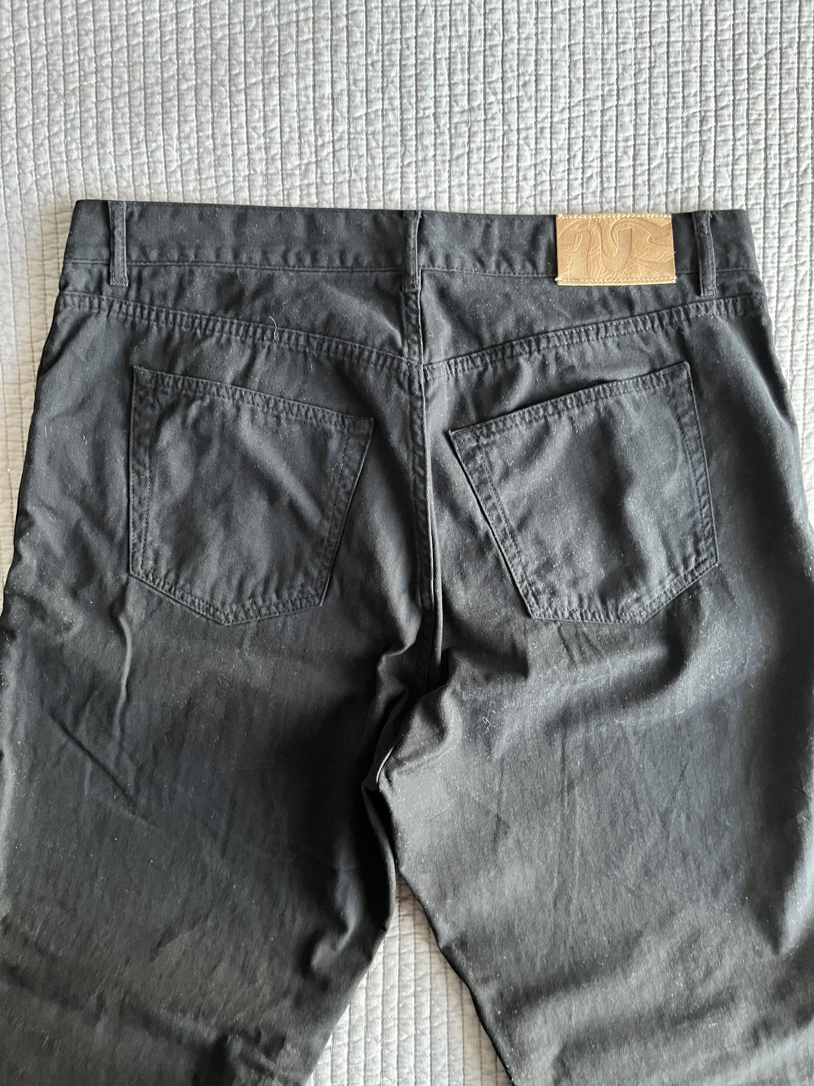 CHCM Dancer Herringbone Black 5-Pocket Jeans Size US 36 / EU 52 - 5 Thumbnail