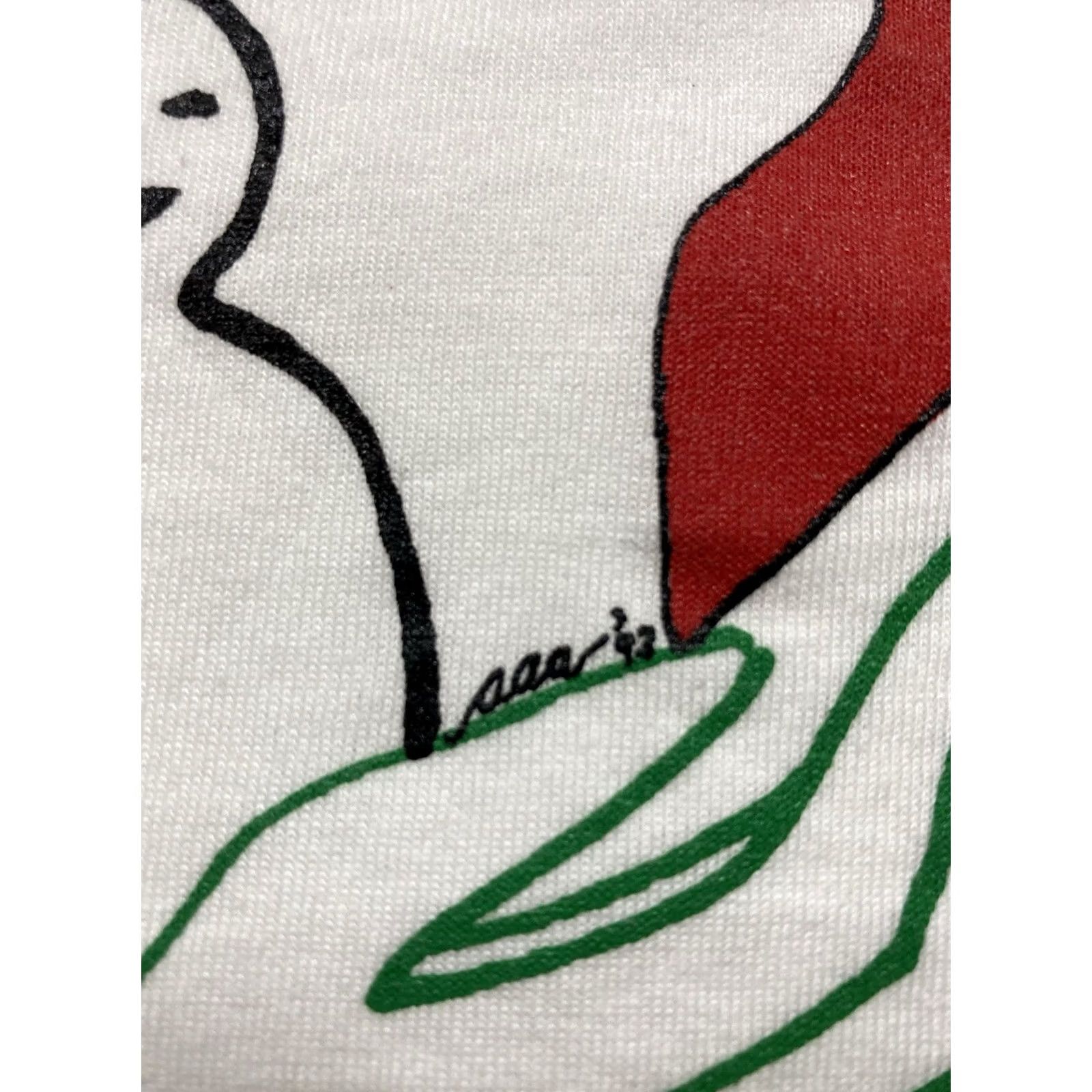 Fruit Of The Loom VINTAGE Fruit of the Loom T-Shirt Men M White 1992 USA Nurses 90s Graphic Print Short Sleeve Crew Neck Sing le Stitch Size US M / EU 48-50 / 2 - 3 Thumbnail