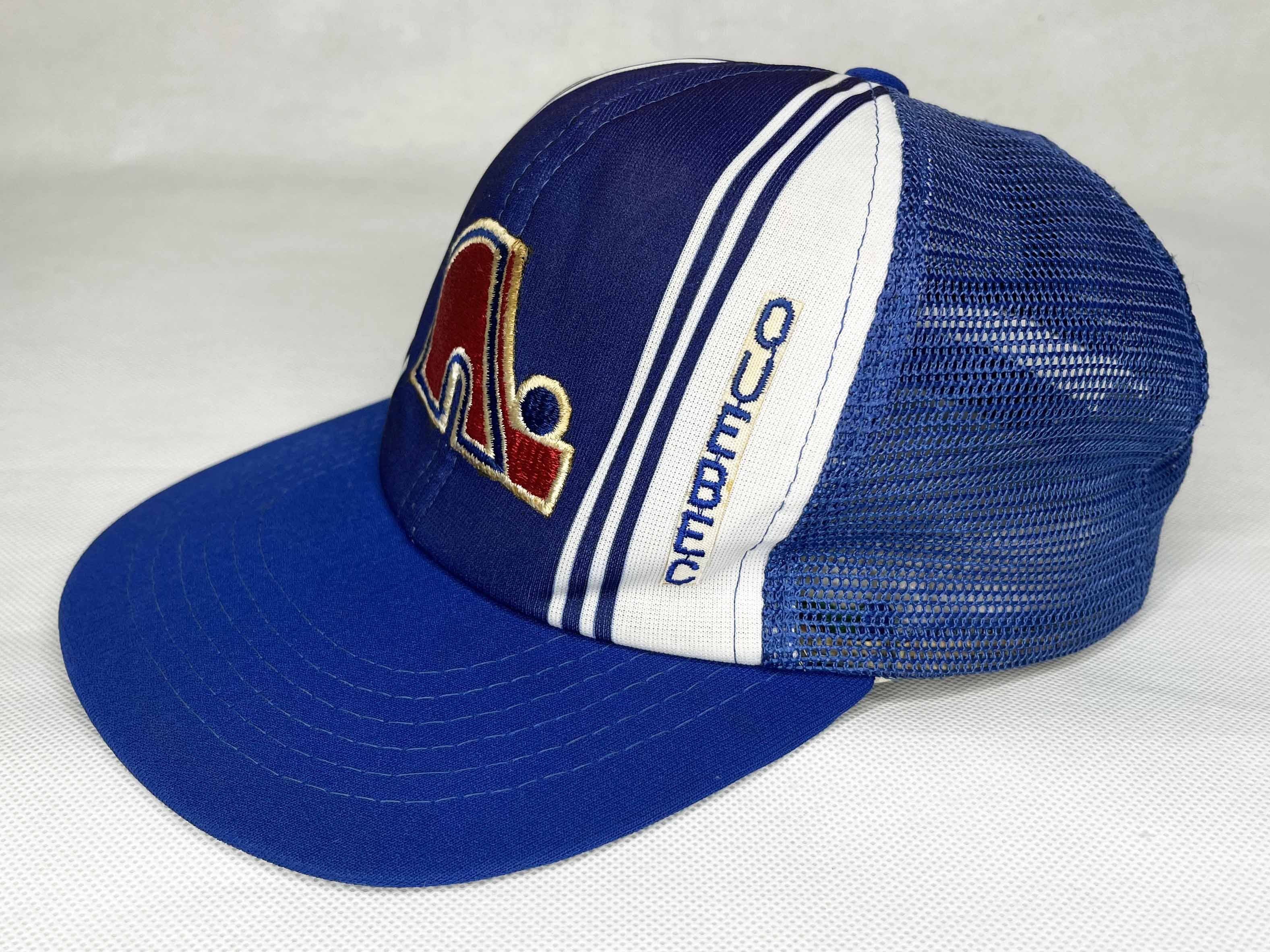 NHL × Vintage Vintage NHL Quebec Nordiques Hockey Snapback Cap Size ONE SIZE - 4 Thumbnail