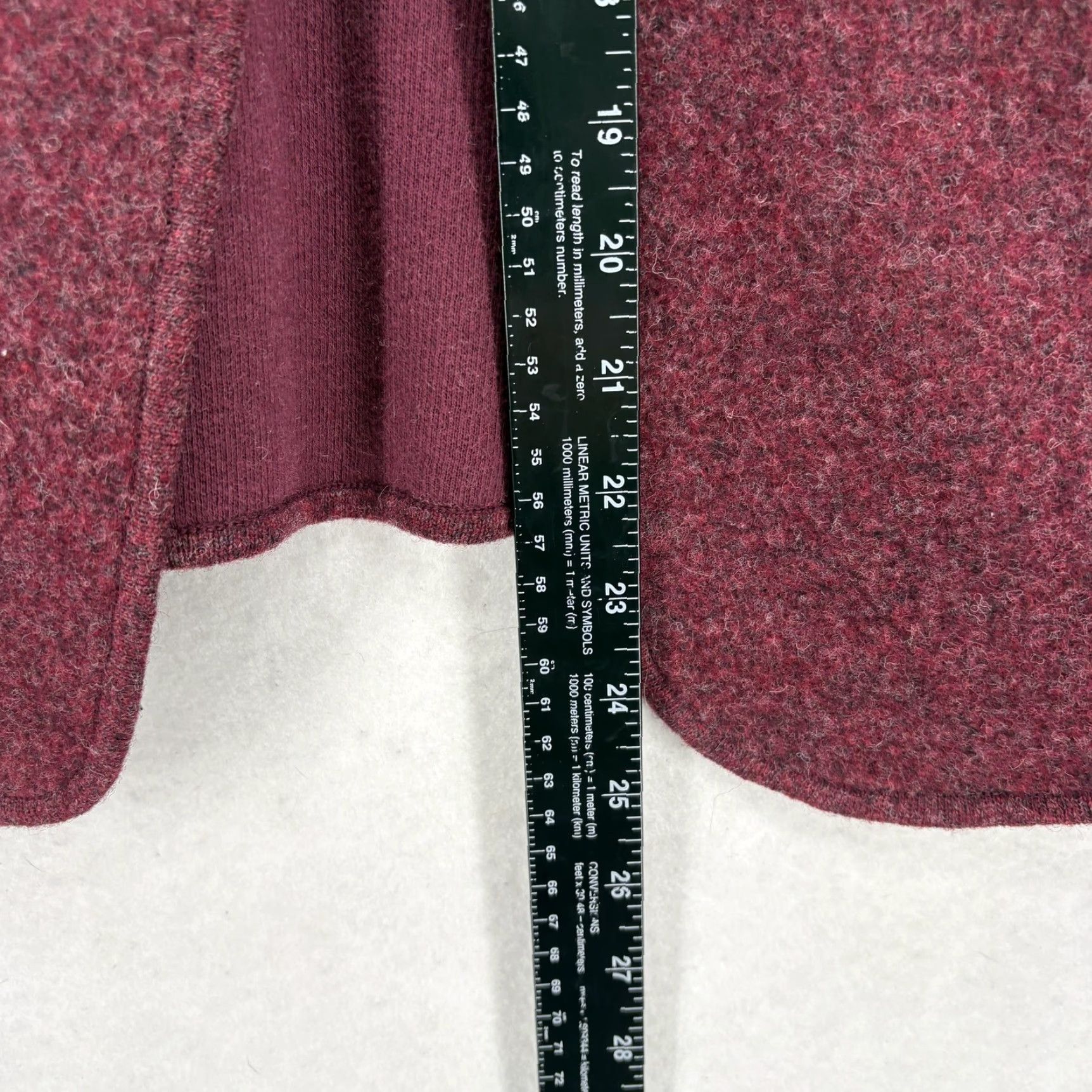Eileen Fisher Eileen Fisher Cardigan Sweater Womens Medium Red V-Neck Knit Wool Blend Cotton Knitwear with Pockets Button Size M / US 6-8 / IT 42-44 - 7 Thumbnail