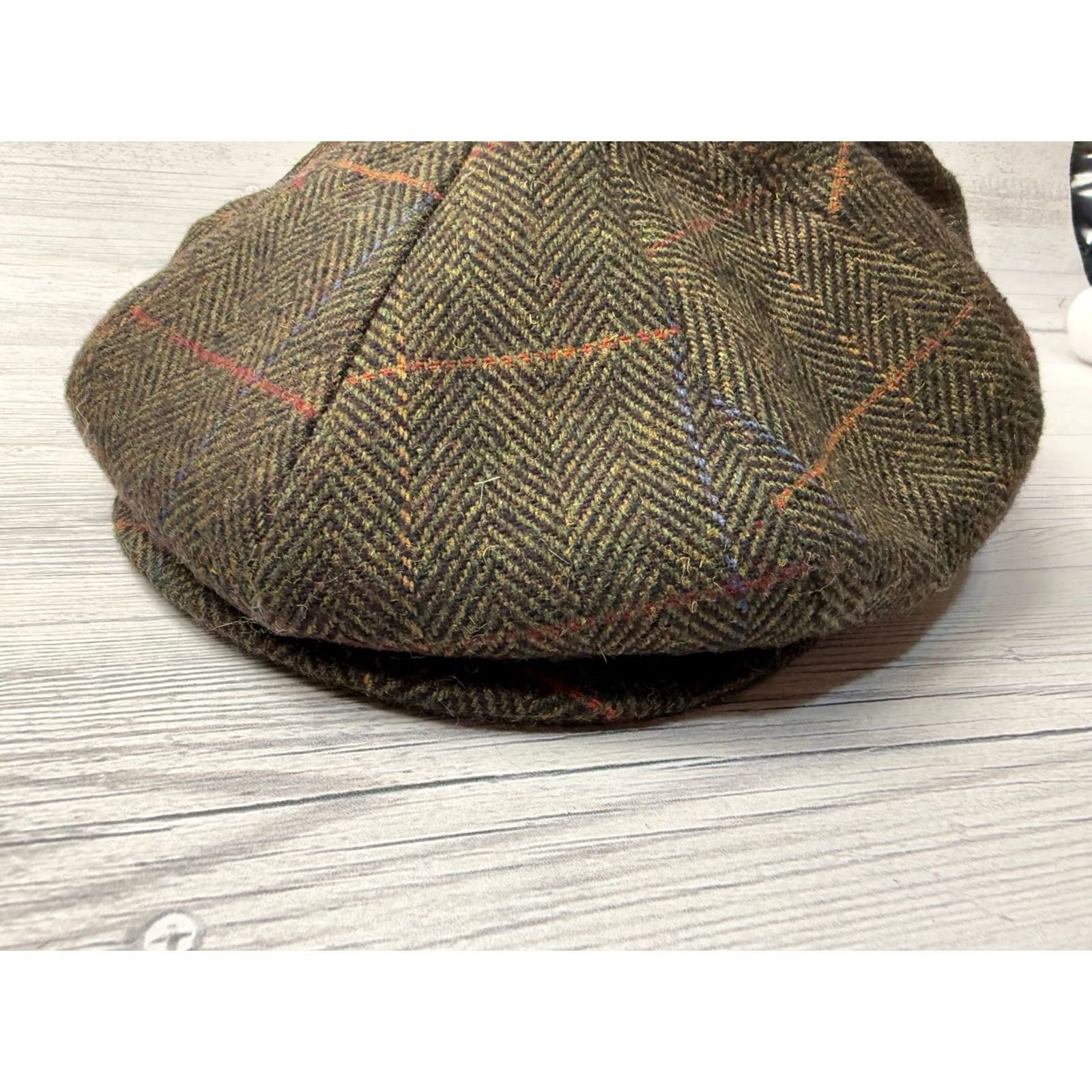 Vintage King Ice Green Flat Cap S/M Men's Cap Small/Medium Green Flat Cap King Ice Cap Mens Size ONE SIZE - 2 Thumbnail