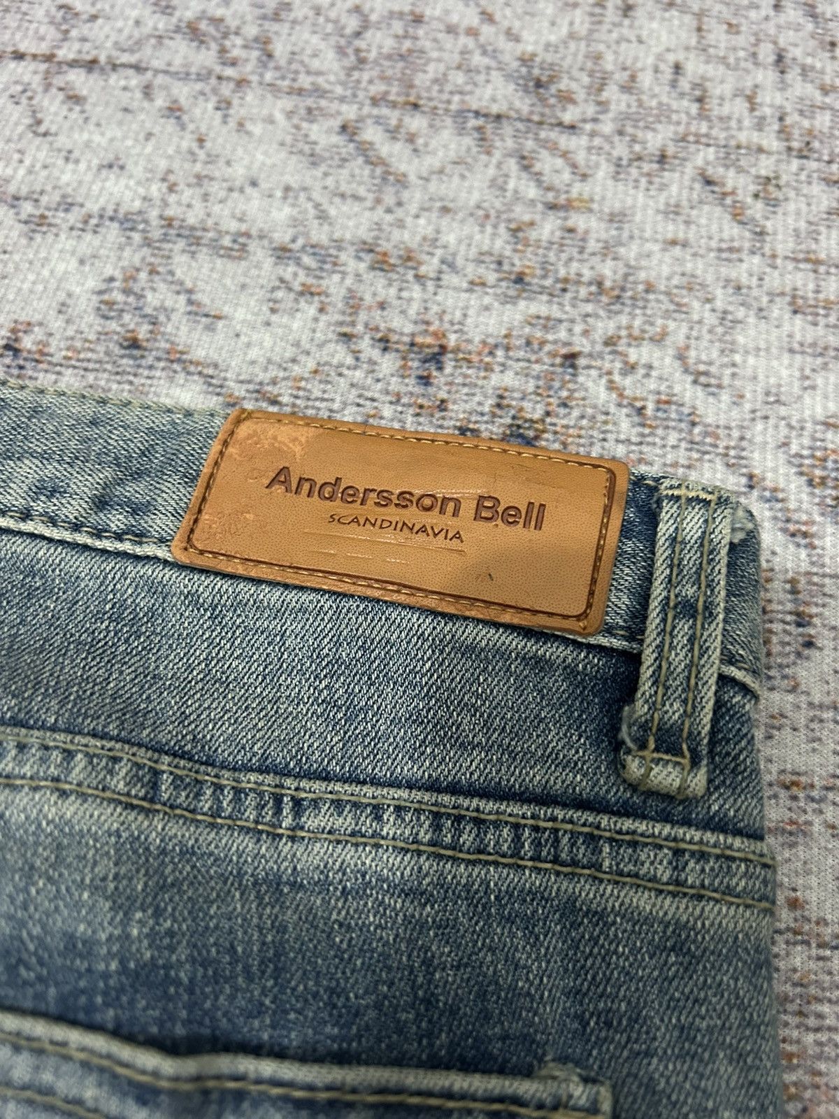 Andersson Bell Anderson Bell Scandinavia Distressed Buttom zipper Jeans Size US 29 - 11 Thumbnail