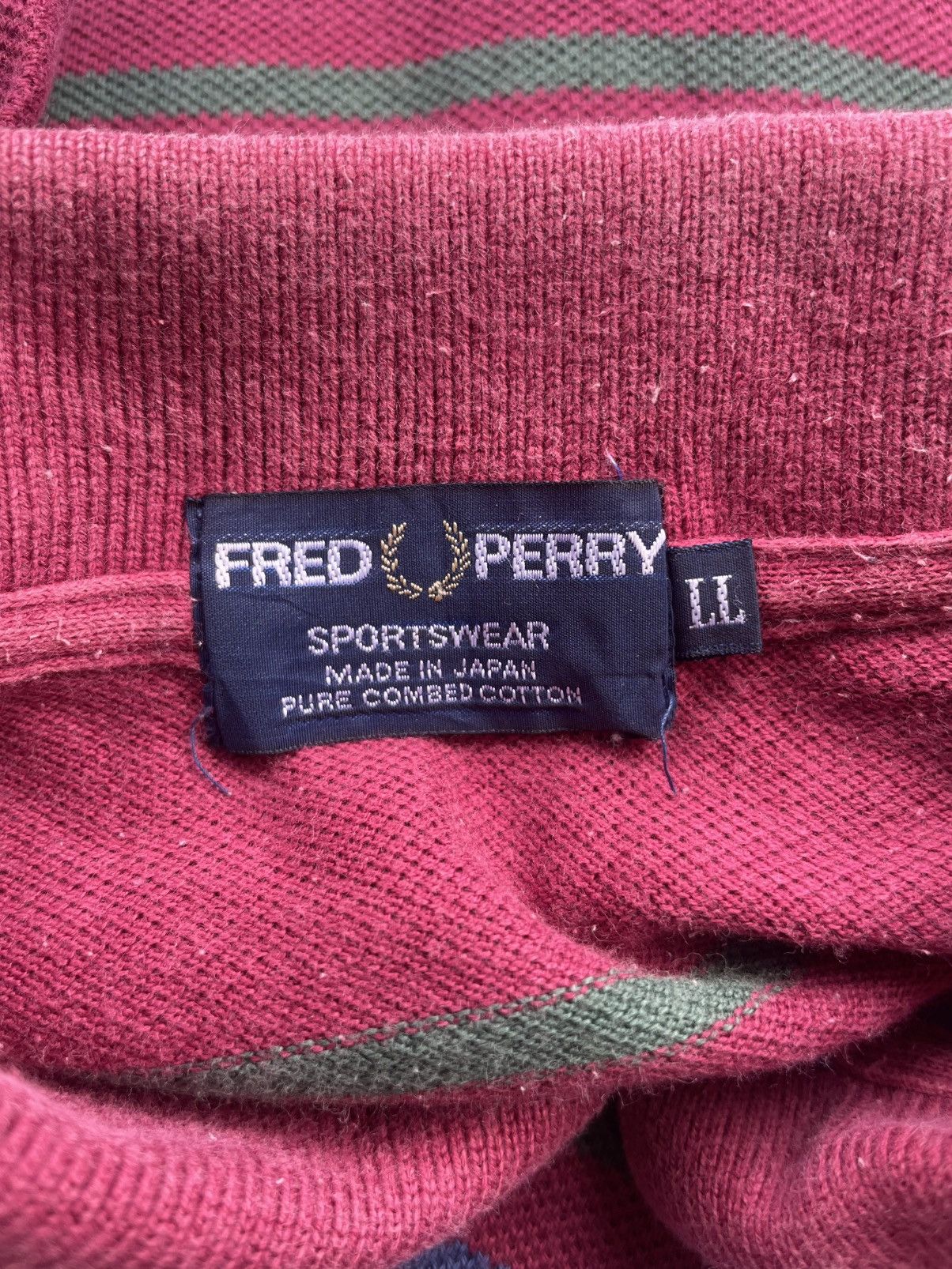 Fred Perry Vintage Fred Perry Long Sleave Size US L / EU 52-54 / 3 - 10 Thumbnail