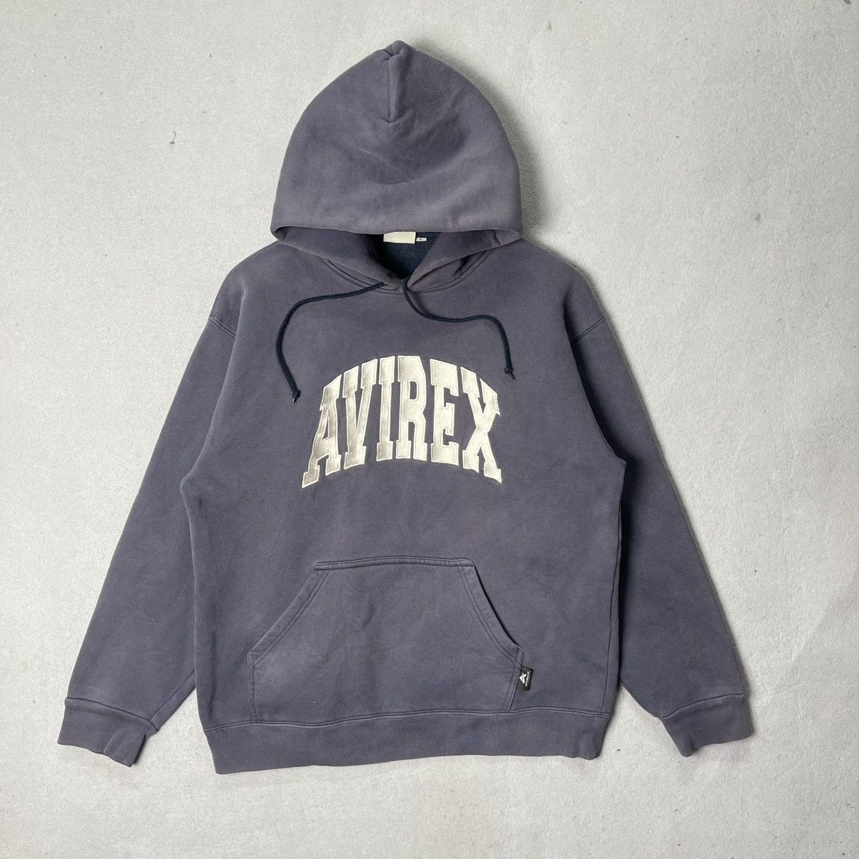 Avirex Vintage AVIREX U.S.A Pullover Hoodie (90s/Y2K) Size US L / EU 52-54 / 3 - 1 Thumbnail