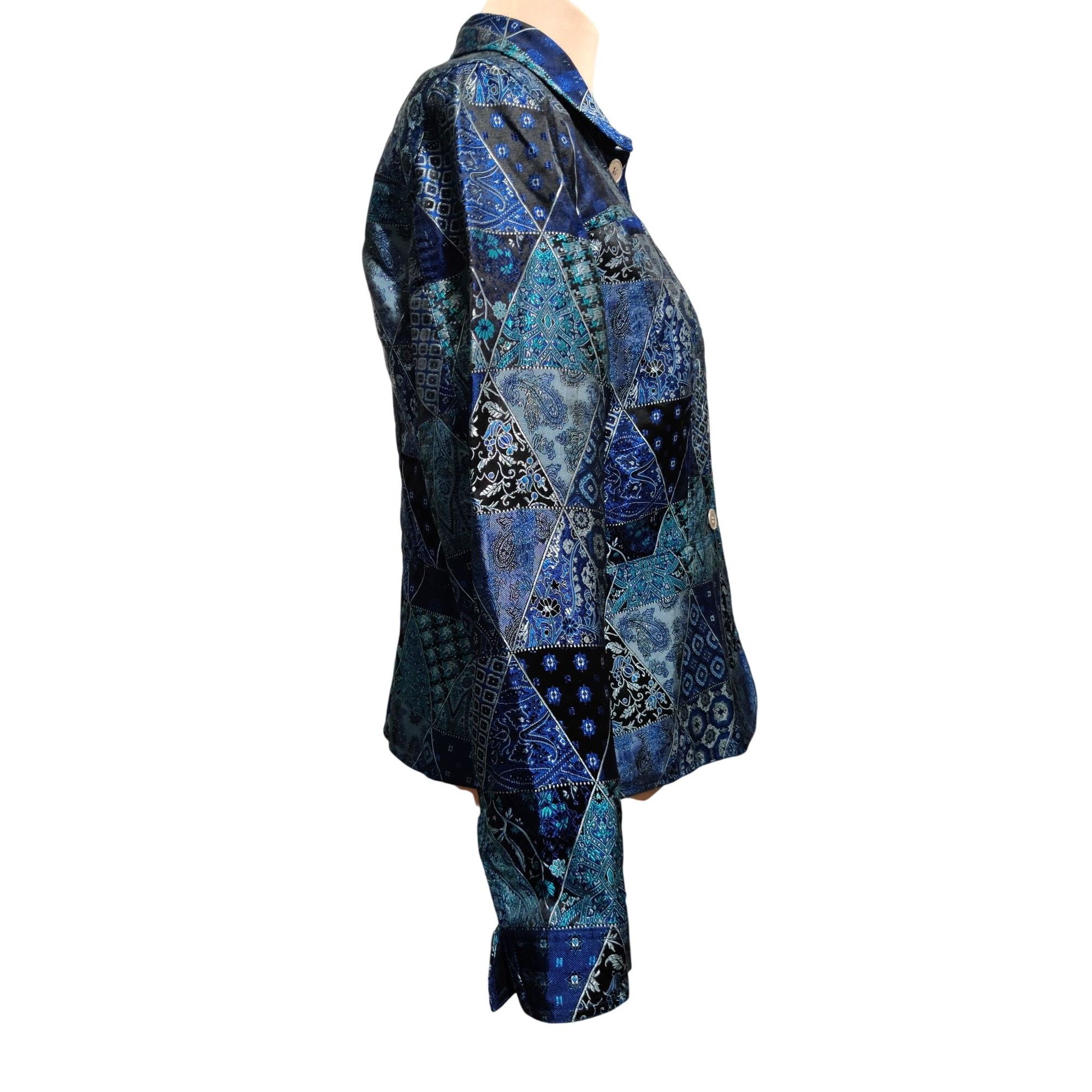 Coldwater Creek Coldwater Creek M womens vintage patchwork paisley triangle Size M / US 6-8 / IT 42-44 - 2 Thumbnail