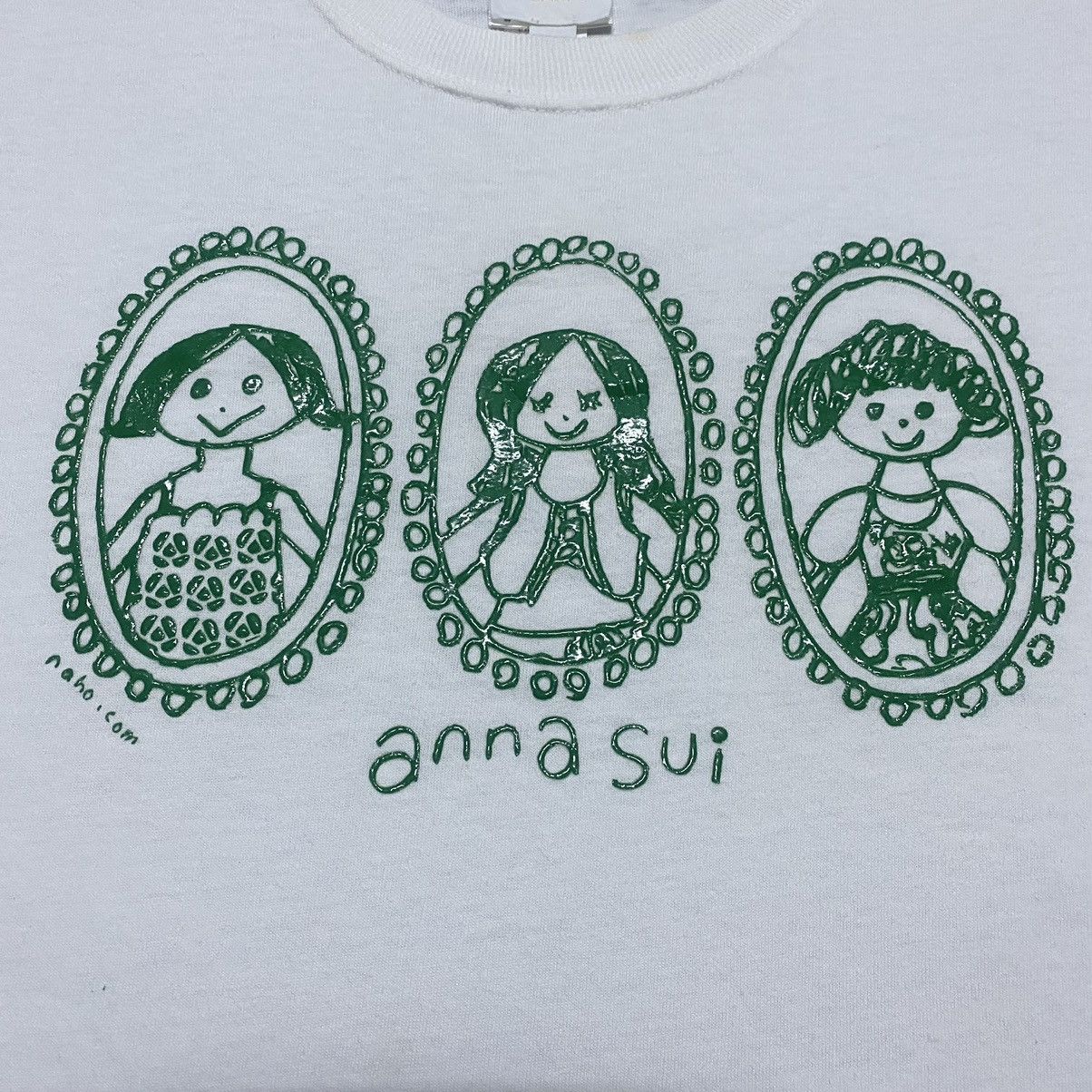 Japanese Brand × Vintage Rare‼️🔥Vintage Anna Sui Print Foam T-Shirt Size US XXS / EU 40 - 9 Thumbnail
