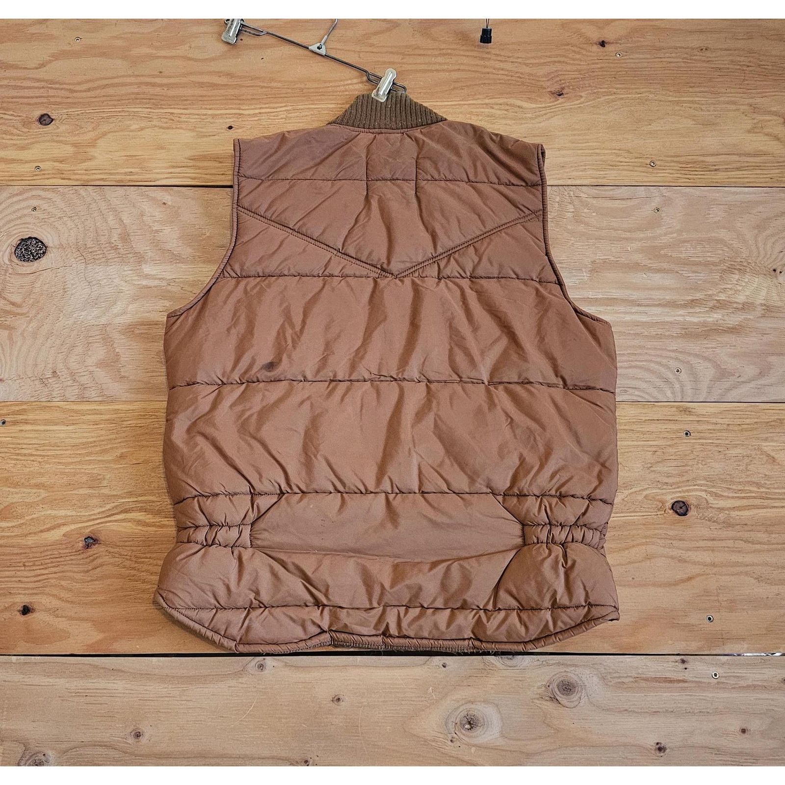 Walls Walls Blizzard Pruf Down Quilted Puffer Zip Up Vest L 1970s Size US L / EU 52-54 / 3 - 2 Thumbnail