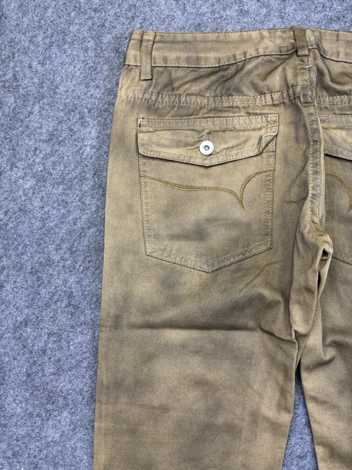 Japanese Brand 💥Super Flare💥 roshell Japan Crazy Fades Pant F953 Size US 32 / EU 48 - 10 Thumbnail