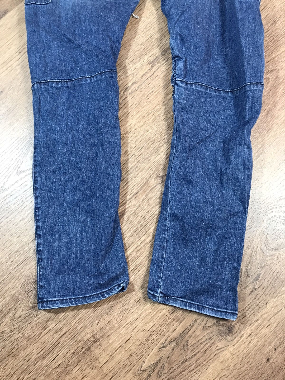 Vintage Vintage Police 883 Denim Biker Pants Jeans Size US 34 / EU 50 - 12 Thumbnail