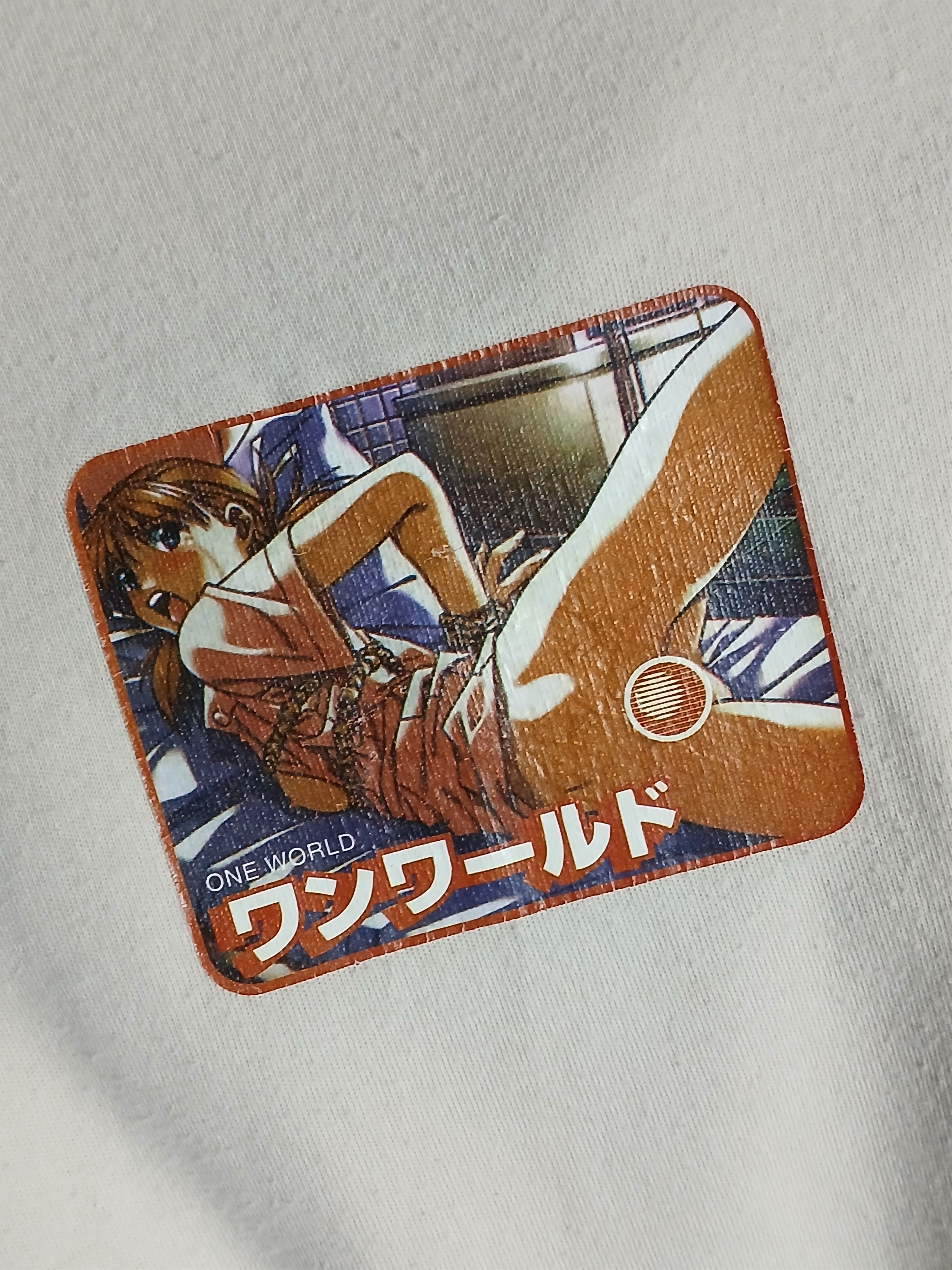 Vintage Vintage One World Boardwear Hentai Print T-Shirt Size US M / EU 48-50 / 2 - 3 Thumbnail