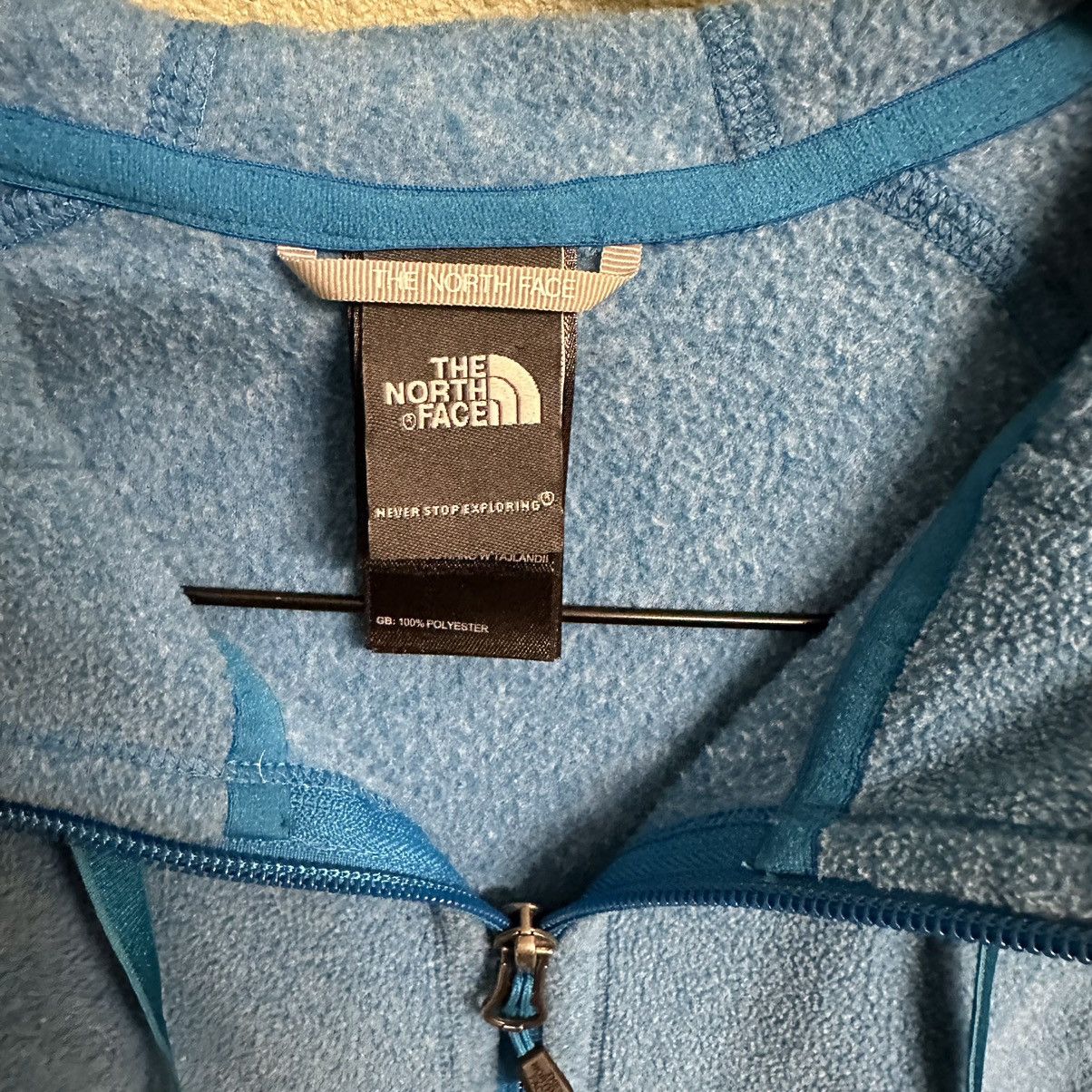 The North Face The North Face Teal Women’s Hooded Fleece Jacket Size M / US 6-8 / IT 42-44 - 3 Thumbnail