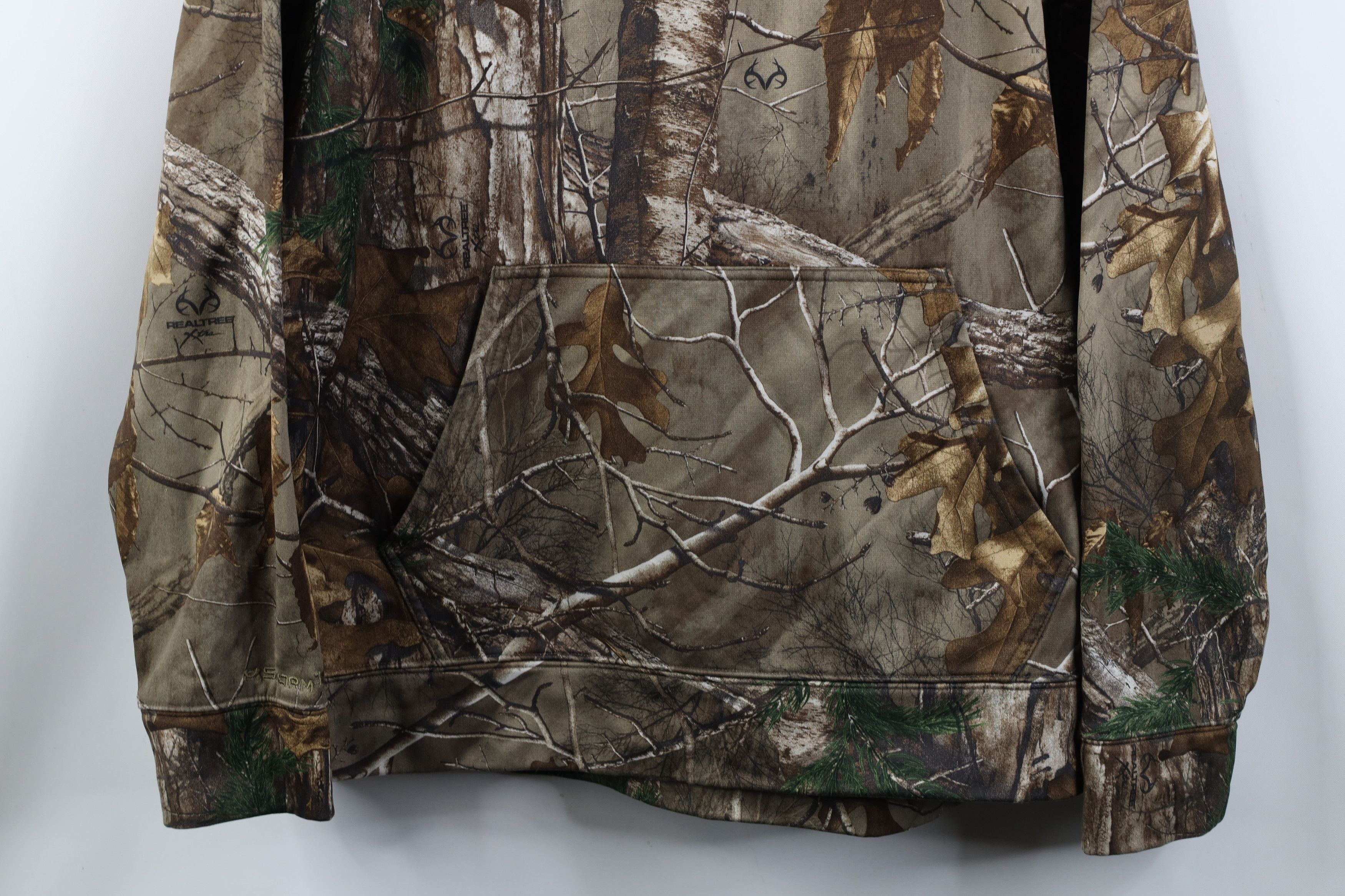 Under Armour Under Armour Big Logo Realtree Camouflage Hoodie Sweatshirt Size US L / EU 52-54 / 3 - 3 Thumbnail