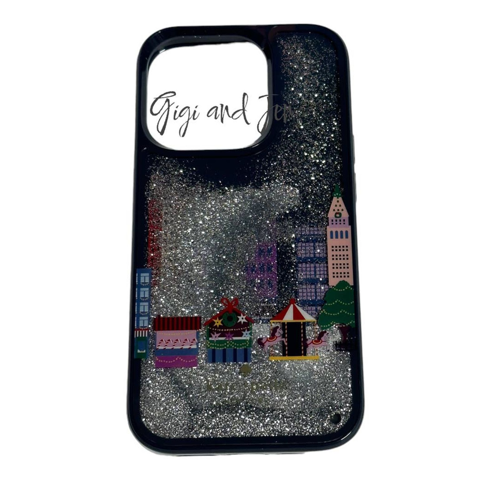 Kate Spade kate Spade Winter Wonders Iphone 14 PRO Max liquid case Size ONE SIZE - 3 Thumbnail