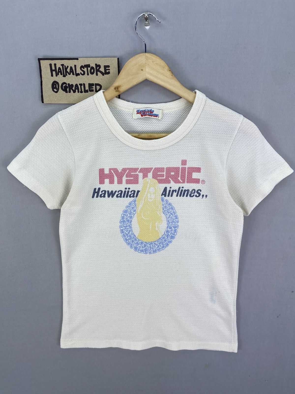 Hysteric Glamour Vintage 90’s Hysteric Glamour ICONIC Hawaiian Logo Jersey Size XS / US 0-2 / IT 36-38 - 1 Thumbnail