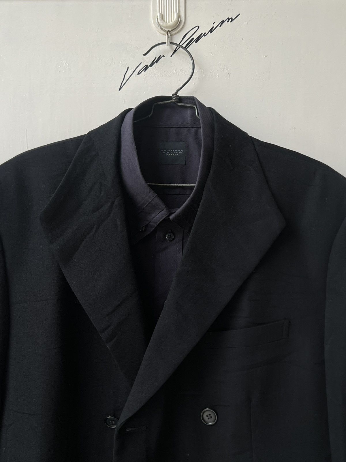 Tete Homme TETE HOMME x KAZUTAKA KATOH Shirt Suit Size 52L - 12 Thumbnail