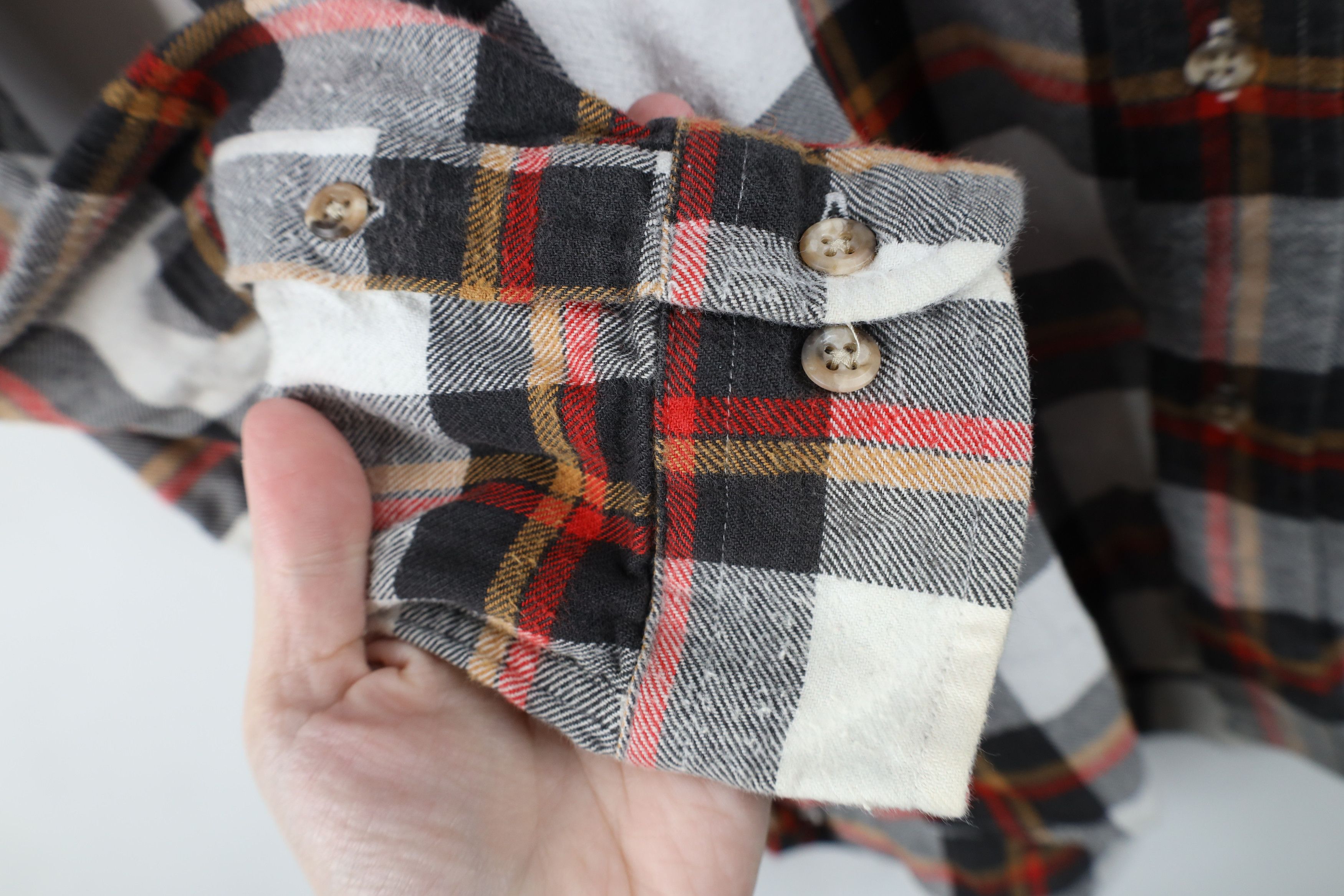 Vintage Vintage 90s Streetwear Flannel Collared Button Down Shirt Size US M / EU 48-50 / 2 - 7 Thumbnail
