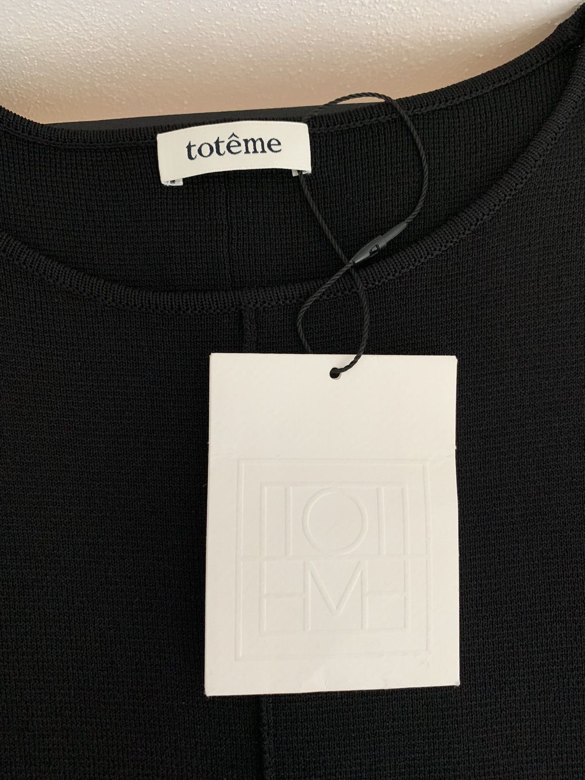 Toteme Totems Black Maxi Dress Size XS / US 0-2 / IT 36-38 - 14 Thumbnail