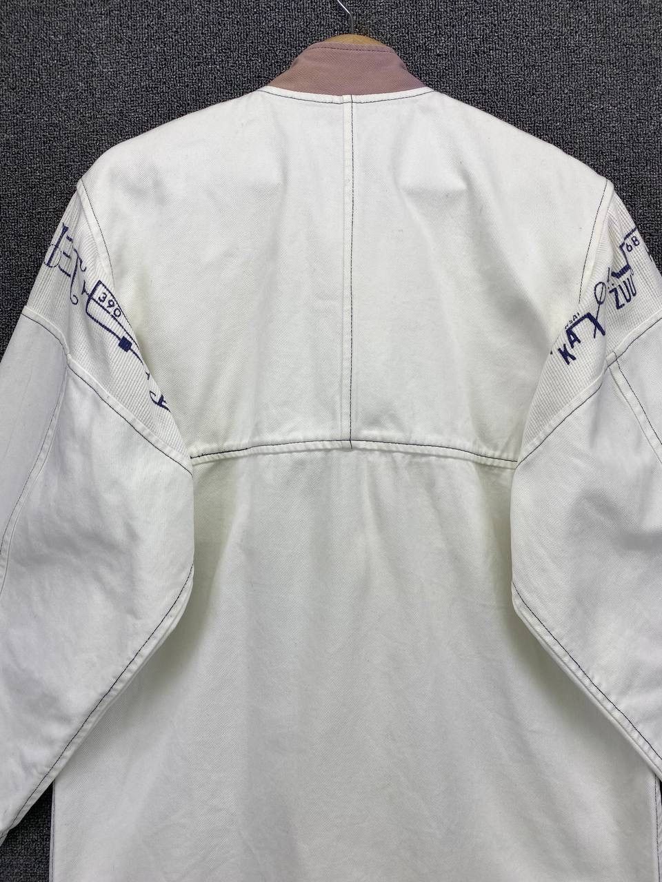 Kansai Yamamoto Vintage 90 Kansai Yamamoto Double Breasted Denim Coat Jacket Size US M / EU 48-50 / 2 - 13 Thumbnail