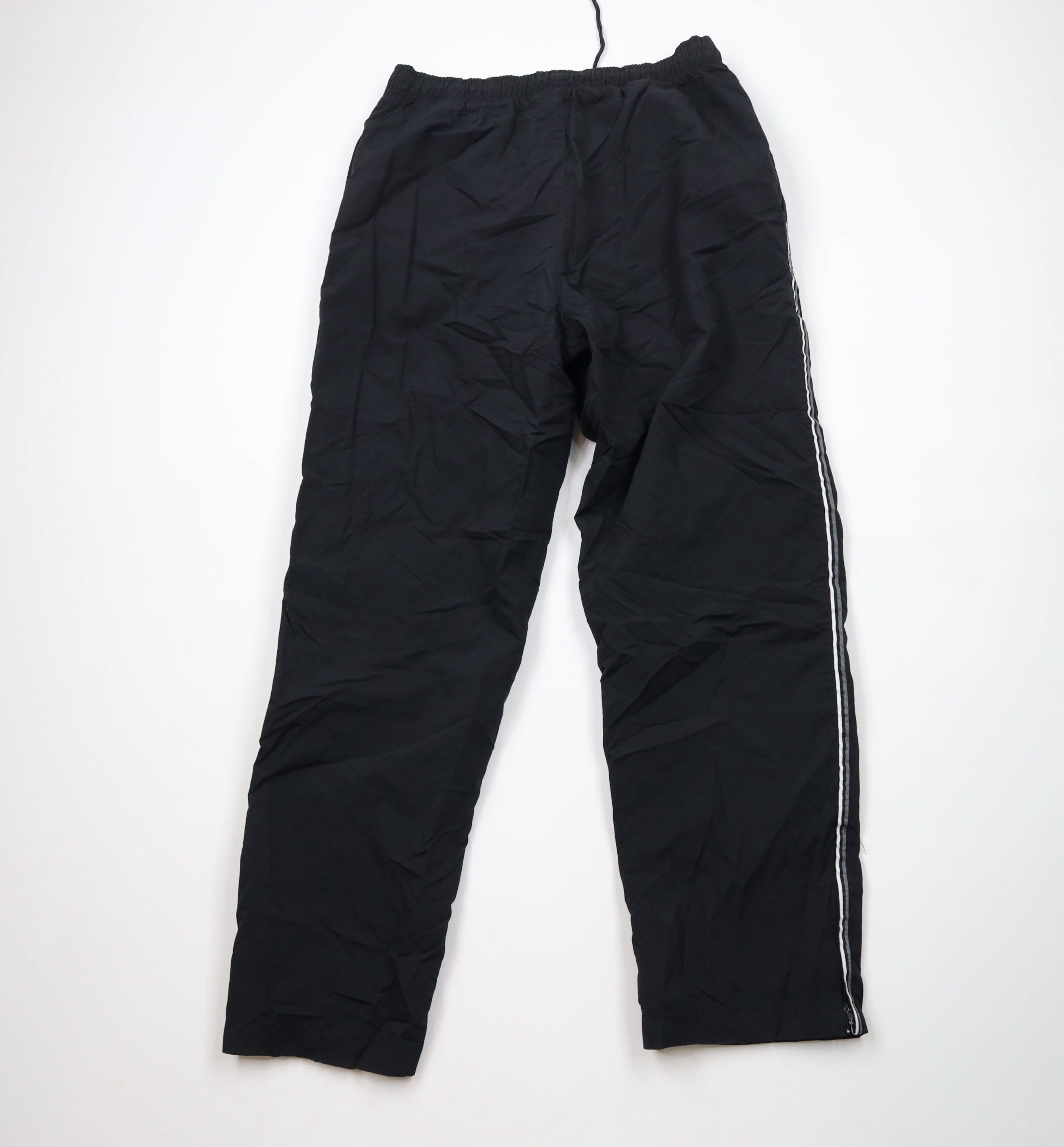 Reebok × Vintage Vintage 90s Reebok Spell Out Lined Striped Windbreaker Pants Size US 36 / EU 52 - 12 Thumbnail