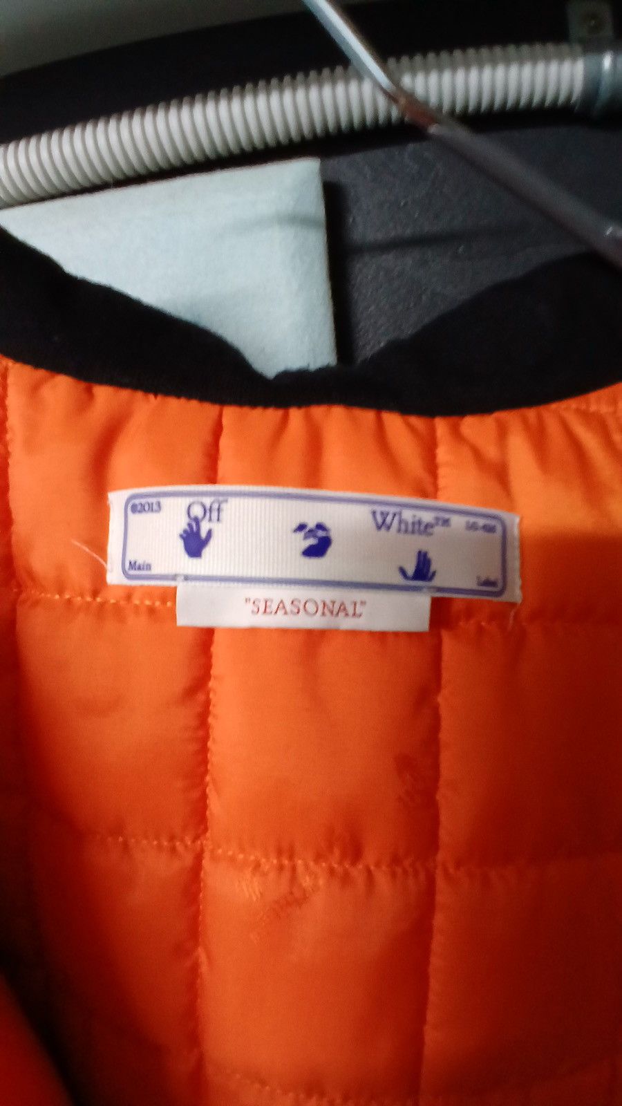 Off-White off white hoodie bomber jacket Size US L / EU 52-54 / 3 - 6 Thumbnail