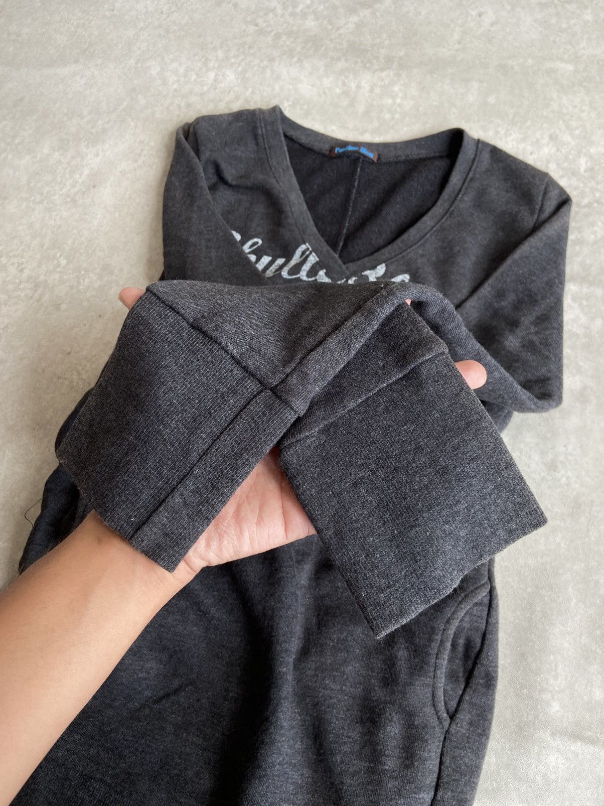 If Six Was Nine × Japanese Brand × Le Grande Bleu (L.G.B.) PAULINE BLEU "Skulls Blues" Logo Sweatshirt Size US M / EU 48-50 / 2 - 5 Thumbnail