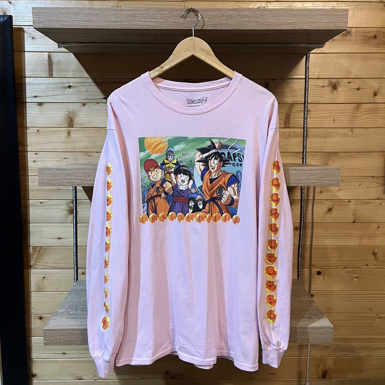 Japanese Brand dragon ball z long sleeve pink Size US L / EU 52-54 / 3 - 1 Thumbnail
