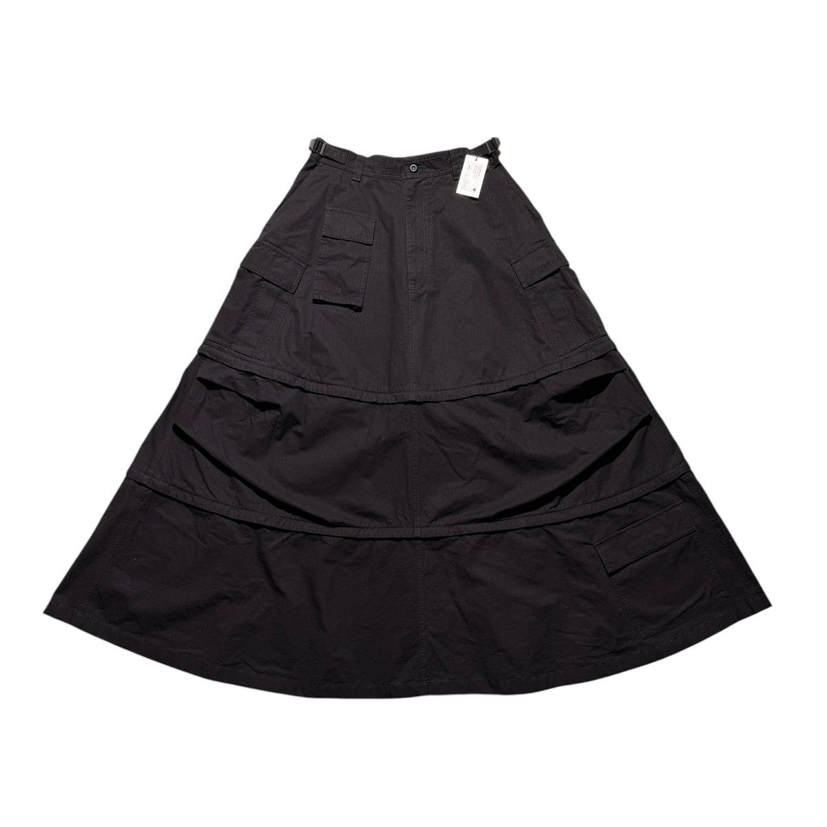 Balenciaga 3-in-1 ripstop cargo maxi skirt Size 28" / US 6 / IT 42 - 1 Thumbnail