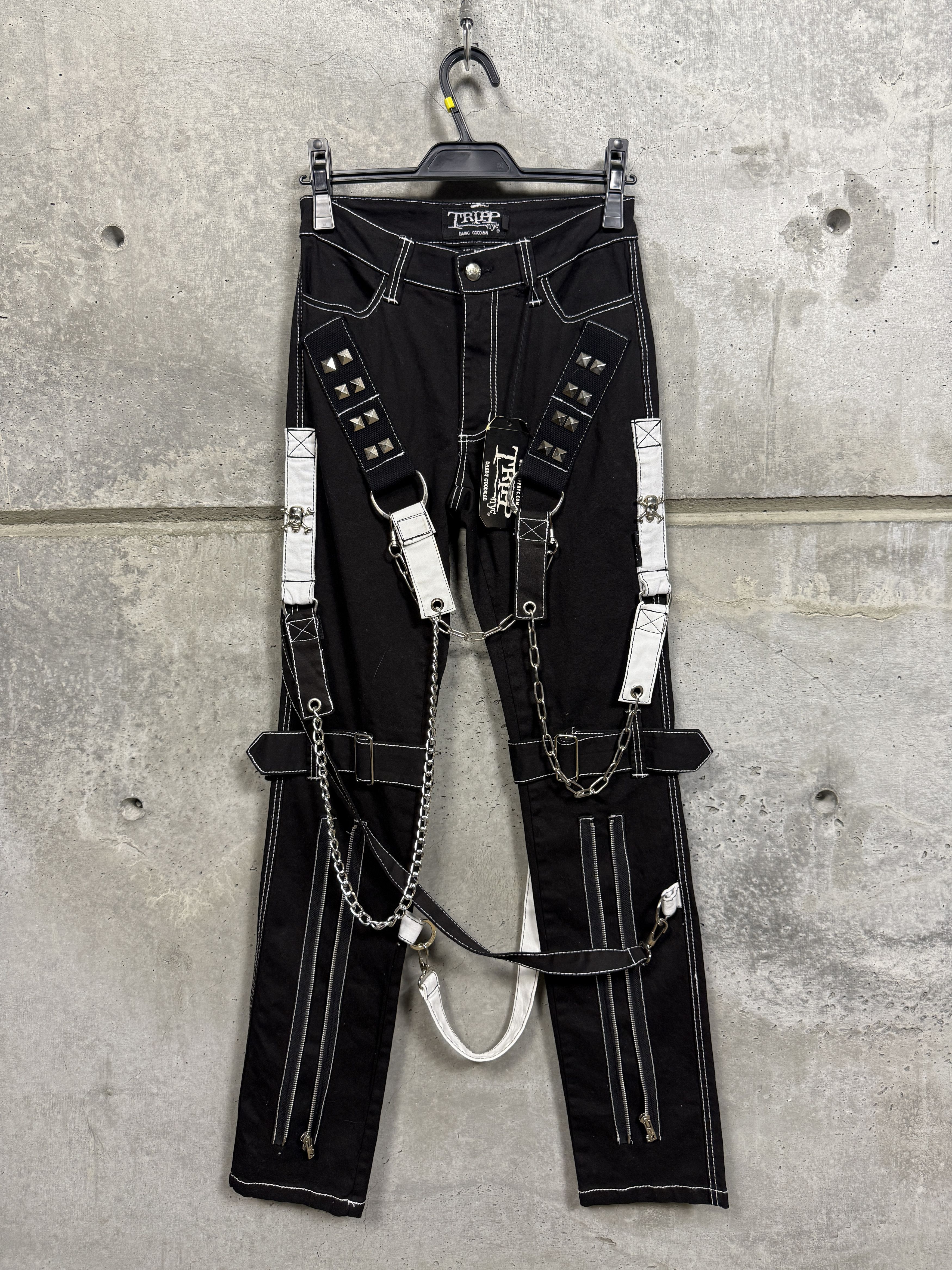 Tripp NYC Tripp NYC Bondage Strap Raider Pants Size 24" / US 00 / IT 34 - 1 Thumbnail