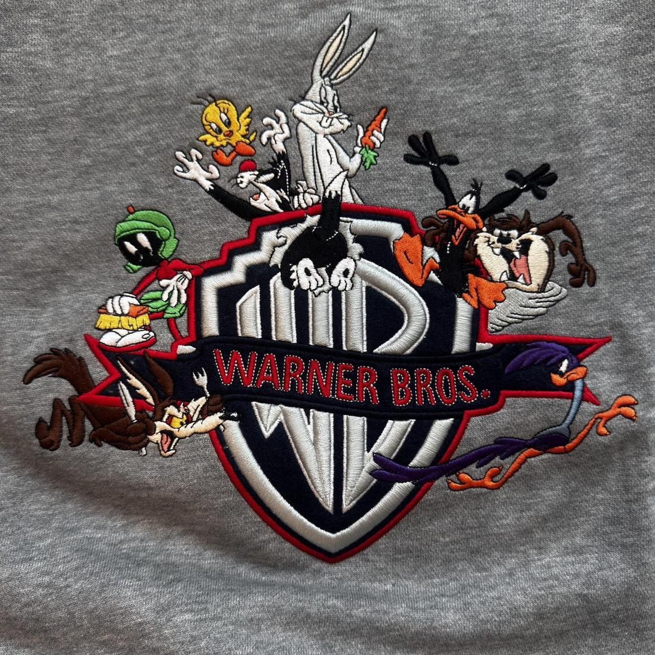 Warner Bros RARE 2001 NWT 2001 Looney Tunes Embroidered Crewneck XL Size US XL / EU 56 / 4 - 3 Thumbnail