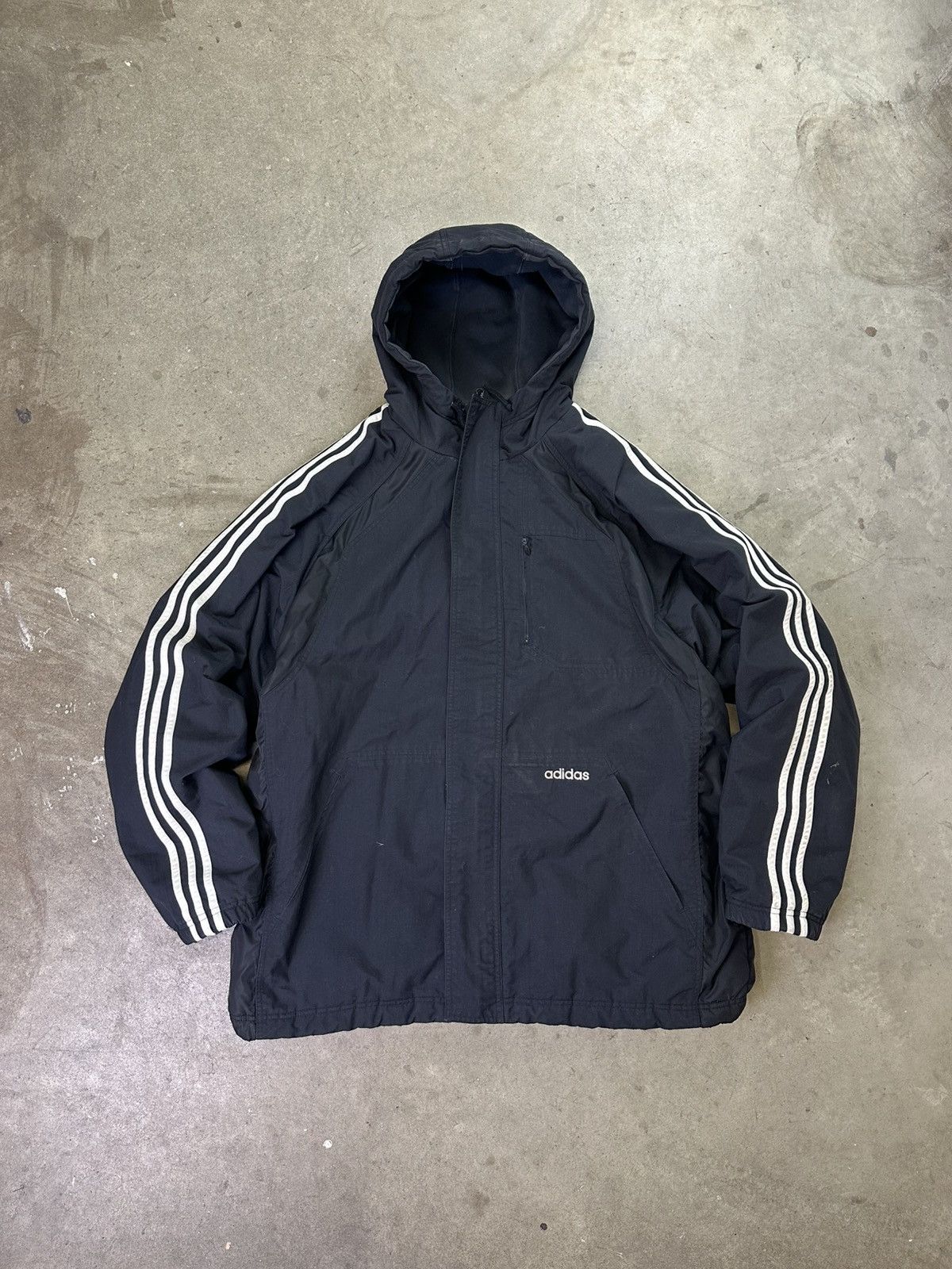 Adidas × Vintage vintage 90s adidas reversible puffer jacket xxl Size US XXL / EU 58 / 5 - 1 Thumbnail