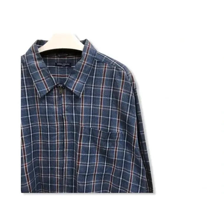 Flannel Vintage Good Stance Plaid Tartan Flannel Shirt 👕 Size US L / EU 52-54 / 3 - 2 Thumbnail