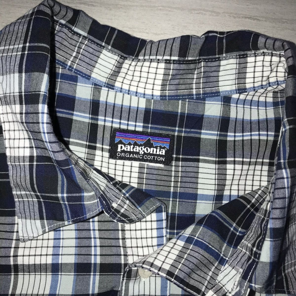 Patagonia Patagonia blue plaid button up shirt Size US L / EU 52-54 / 3 - 3 Thumbnail
