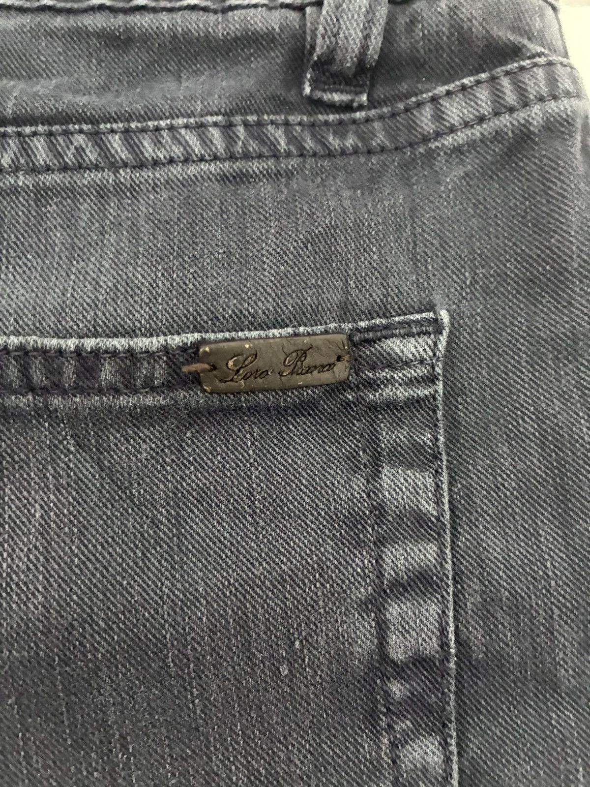 Loro Piana Loro piana navy linen jeans w31 Size US 31 - 4 Thumbnail