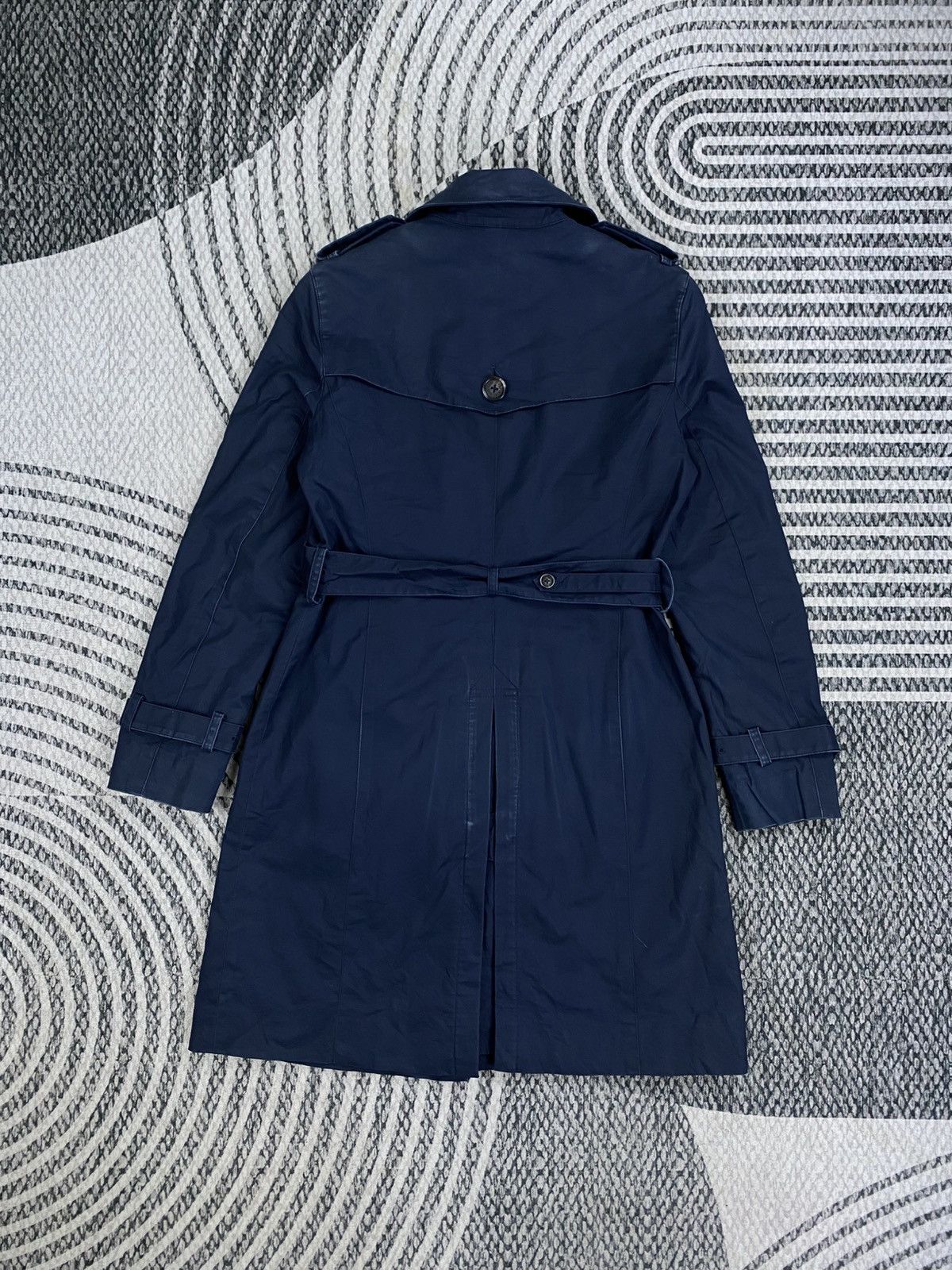 Brooks Brothers Vintage Brooks Brothers Cotton Blend Belted Trench Coat Size S / US 4 / IT 40 - 2 Thumbnail