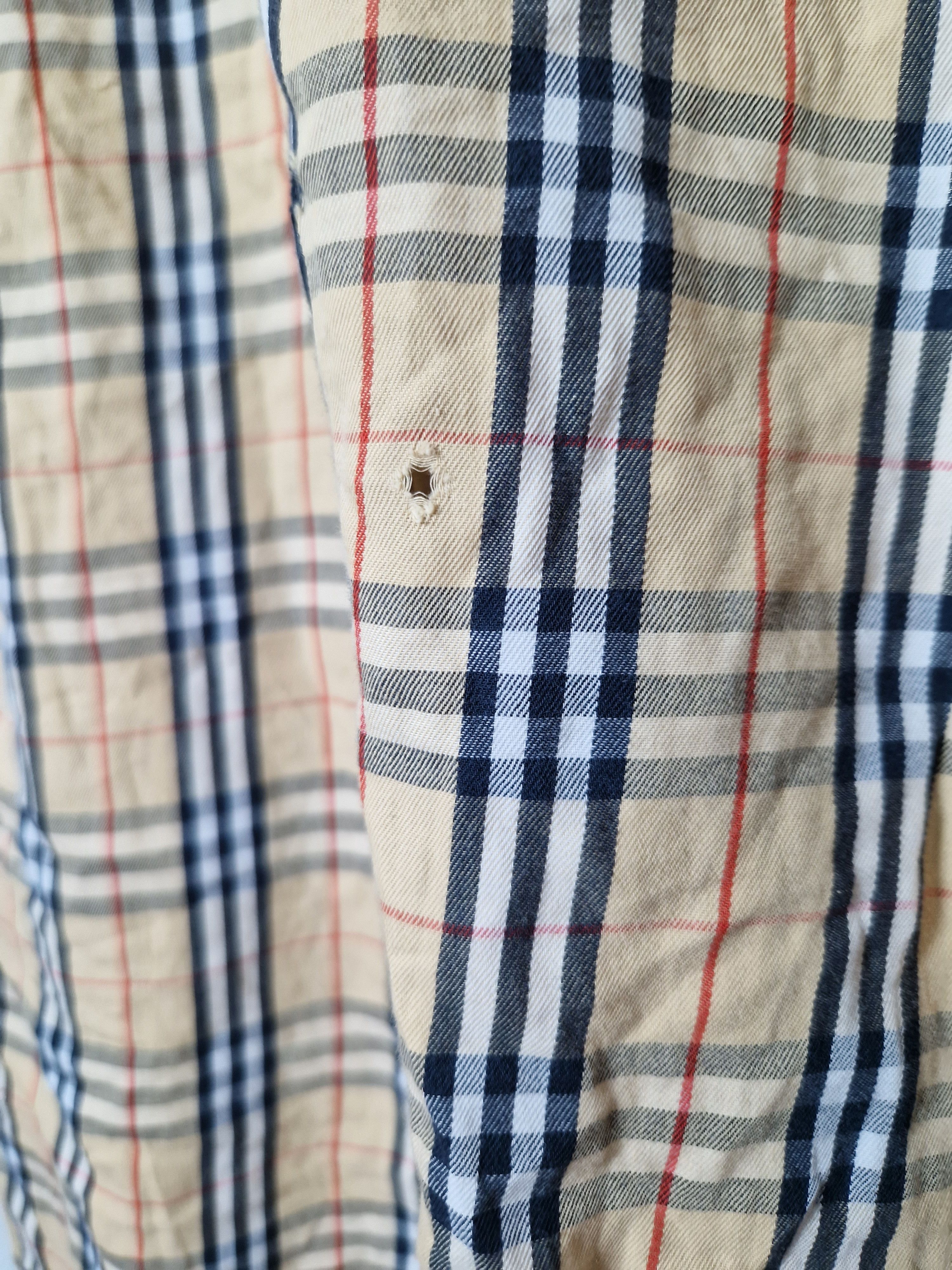 Burberry × Vintage Burberry vintage nova check shirt Size US XL / EU 56 / 4 - 9 Thumbnail