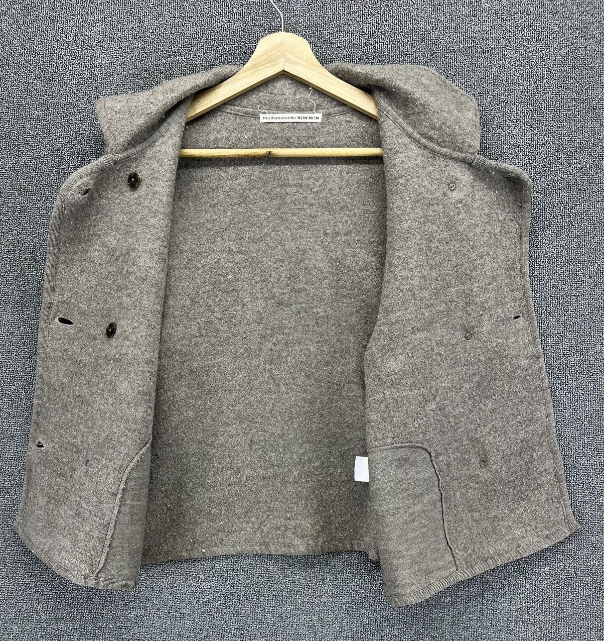 Issey Miyake Issey Miyake Mademoiselle Non Non Wool Cardigan Jacket Size M / US 6-8 / IT 42-44 - 5 Thumbnail